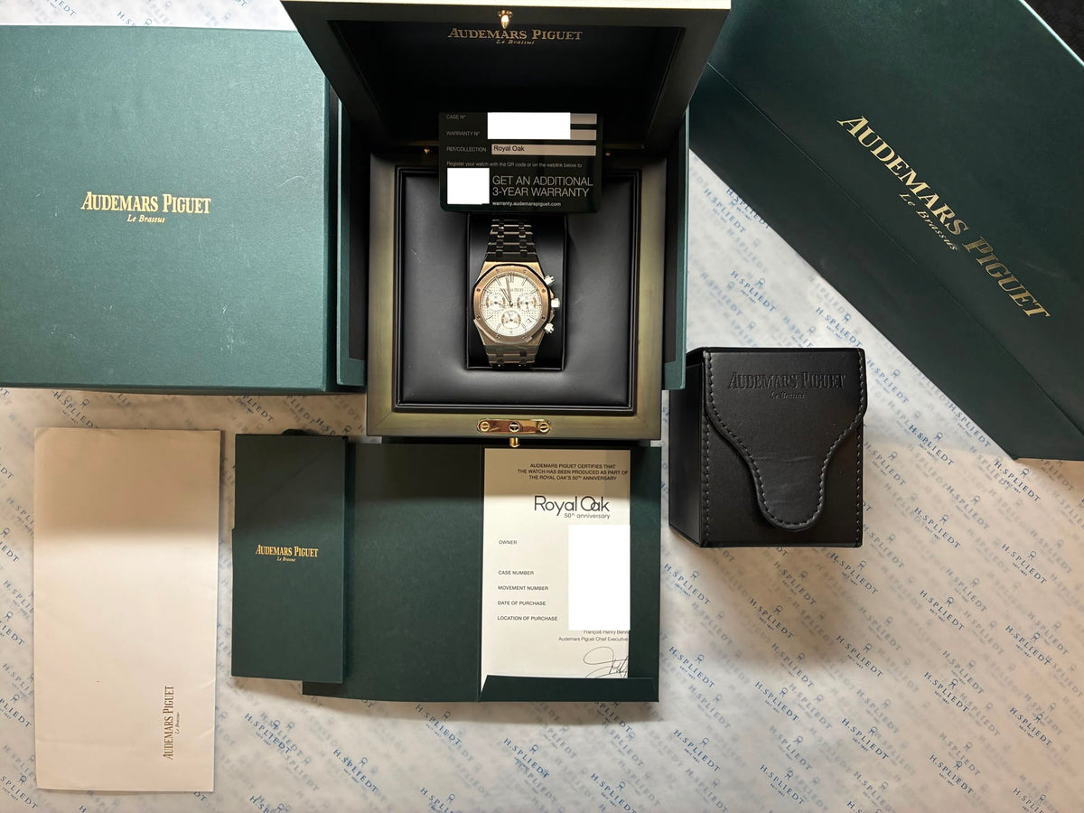 Royal Oak Chrono "50th Anniversary" (2022) / Full Set / Service