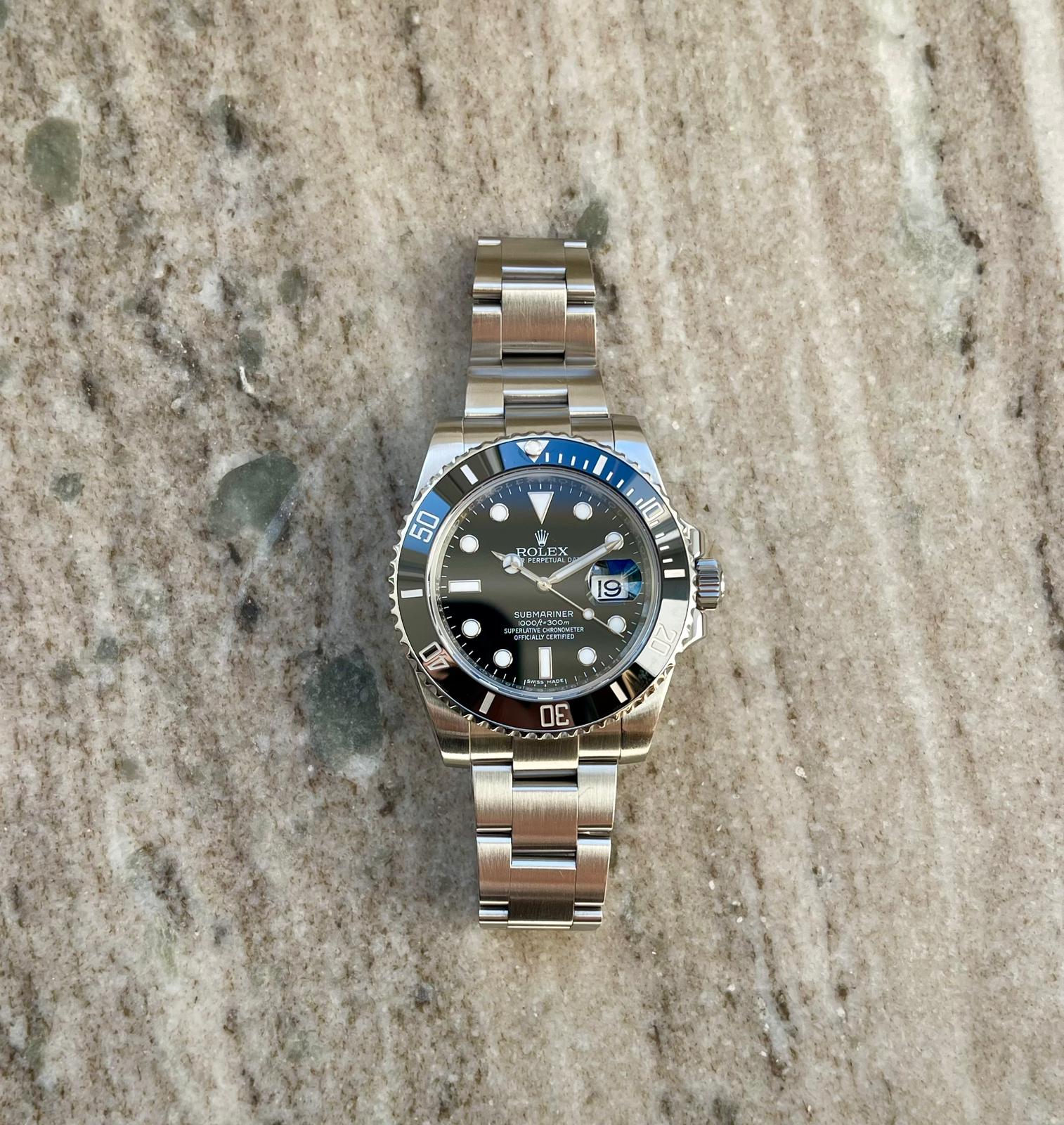 Submariner Date 116610LN / Box and Papers / -2019-