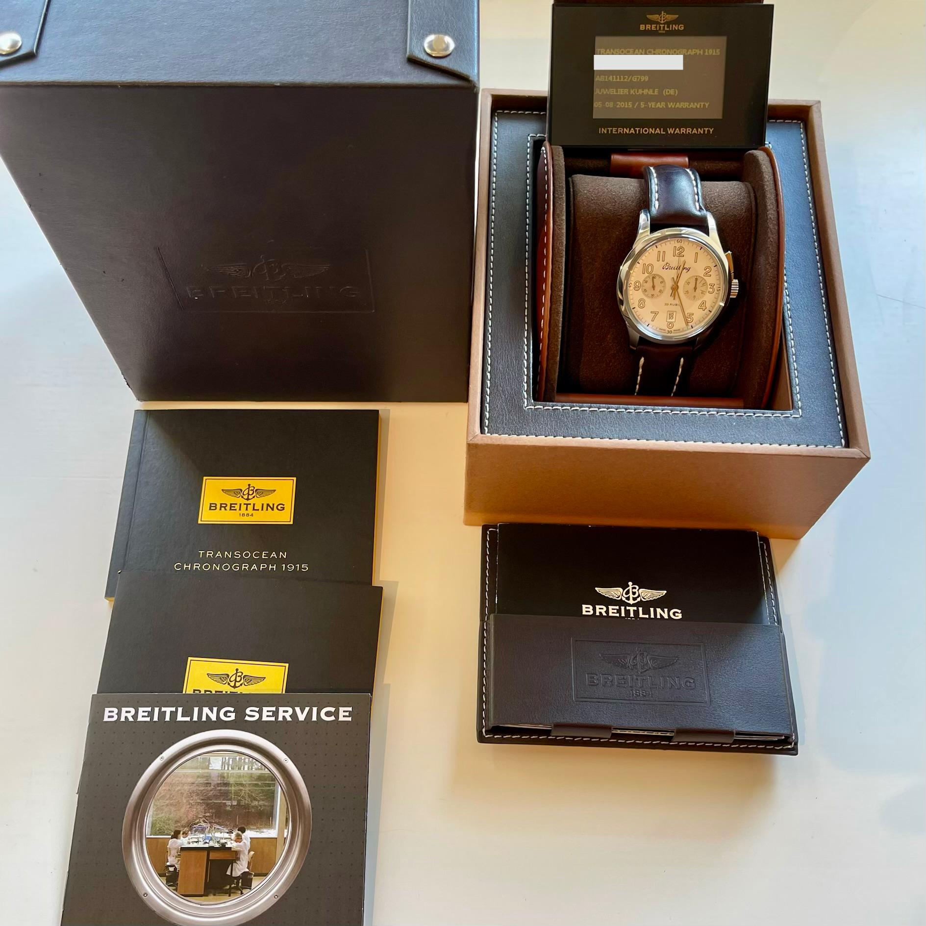 Breitling Transocean Chronograph 1915 (2015)