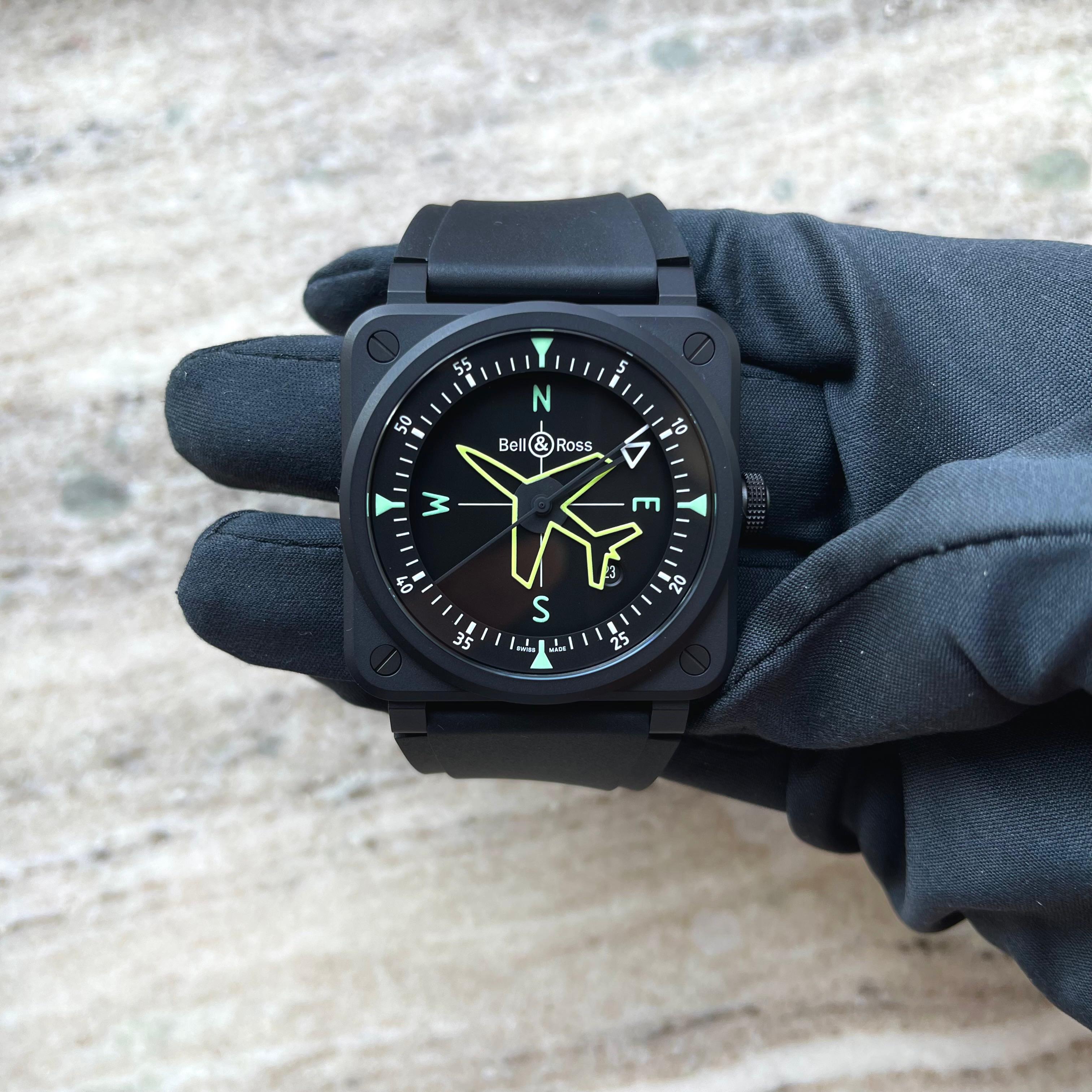 Bell & Ross 41mm Chronograph - like new