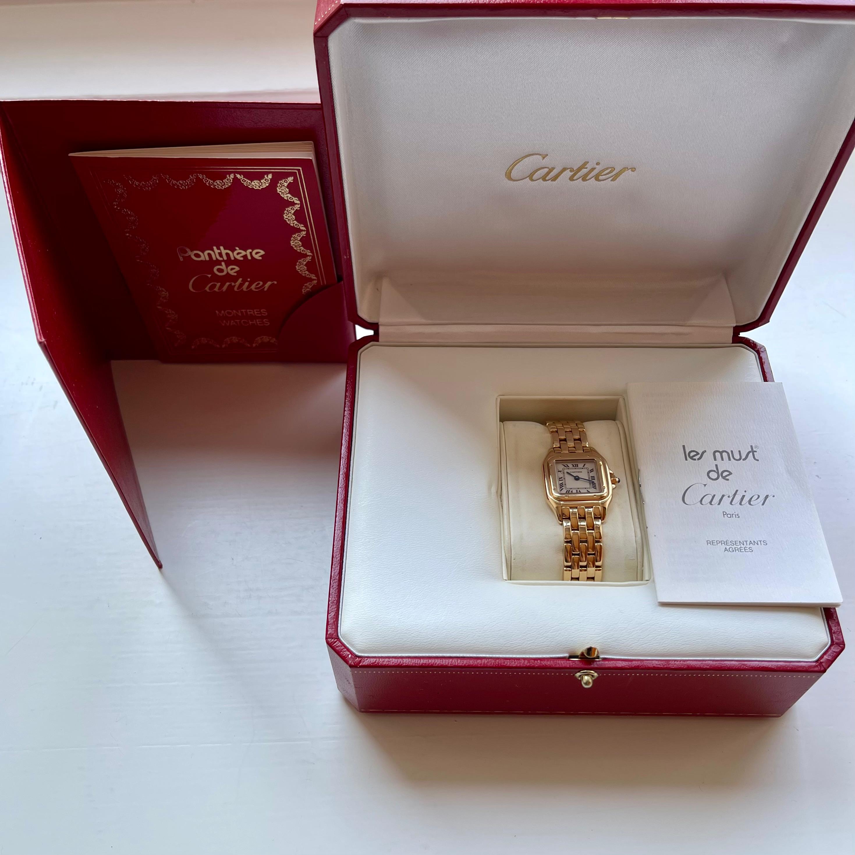 Cartier Panthère Gold Diamonds 22mm (1985)