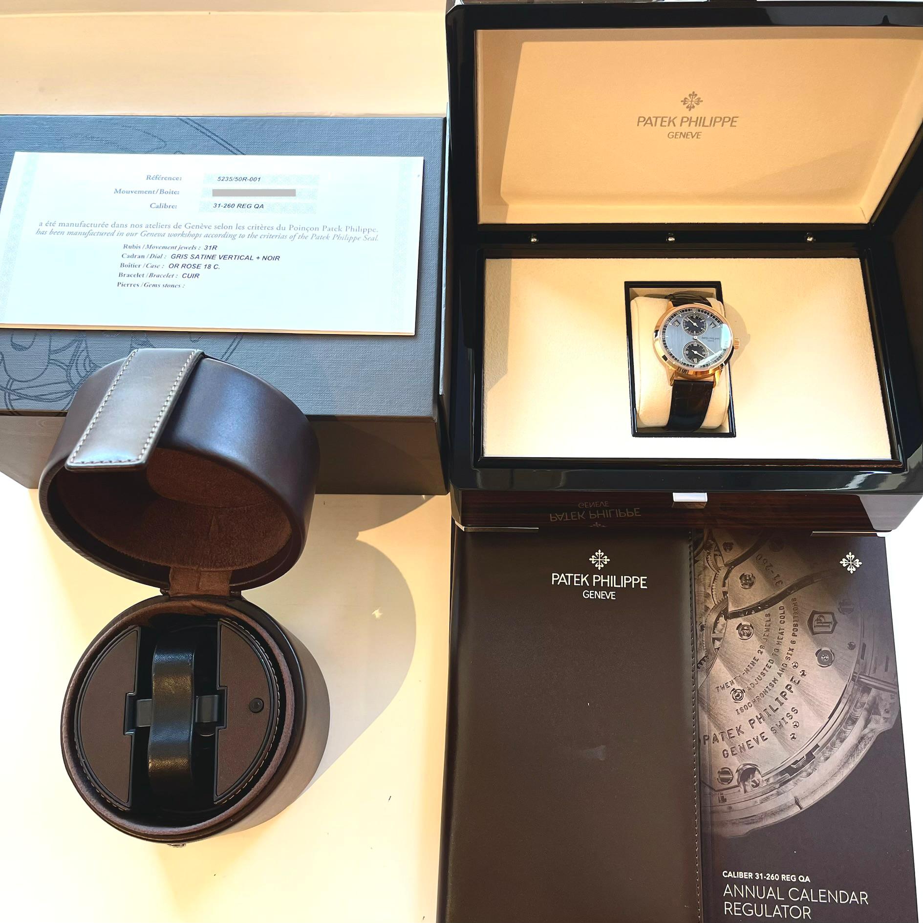 Annual Calendar Regulator + Patek Philippe Uhrenbeweger (2022)