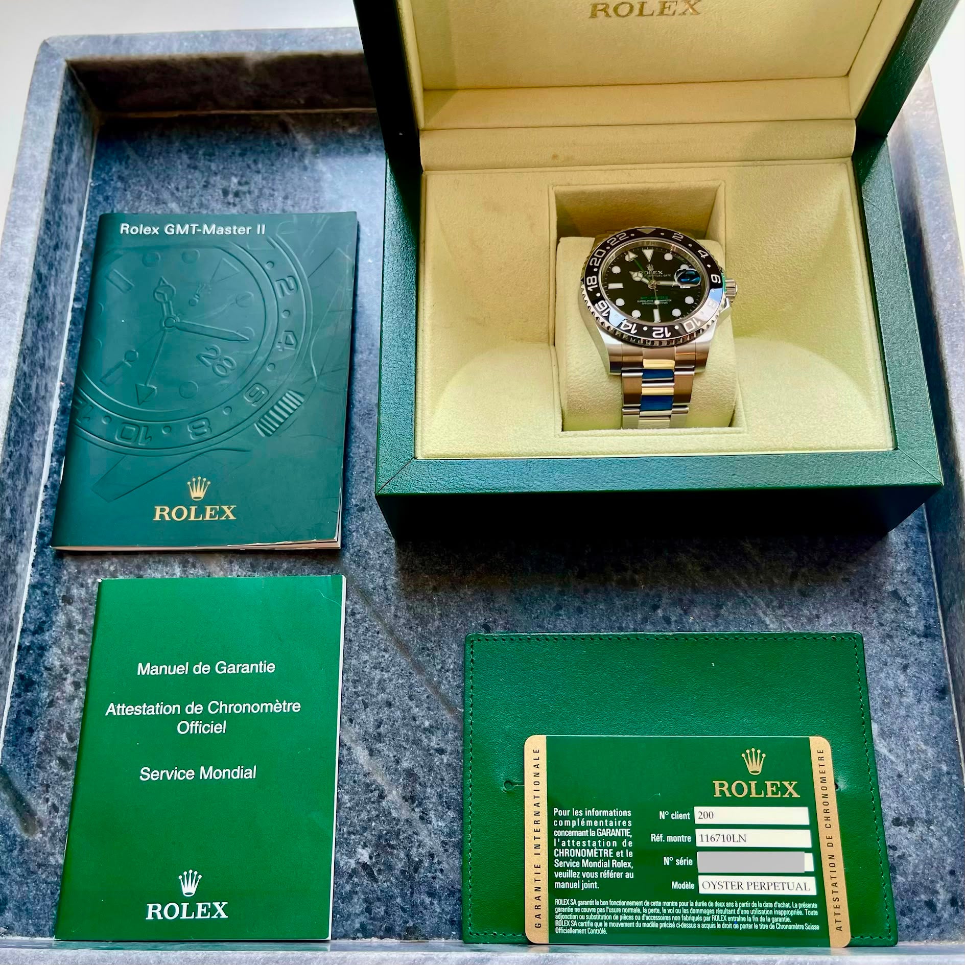GMT-Master II - full set - 2013