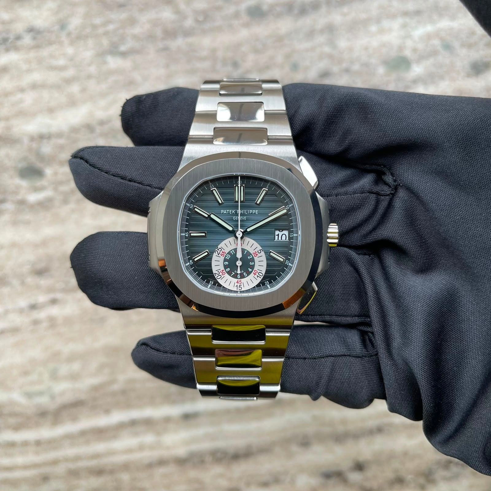 Nautilus Chronograph 5980/1A-001 mit Archivauzug
