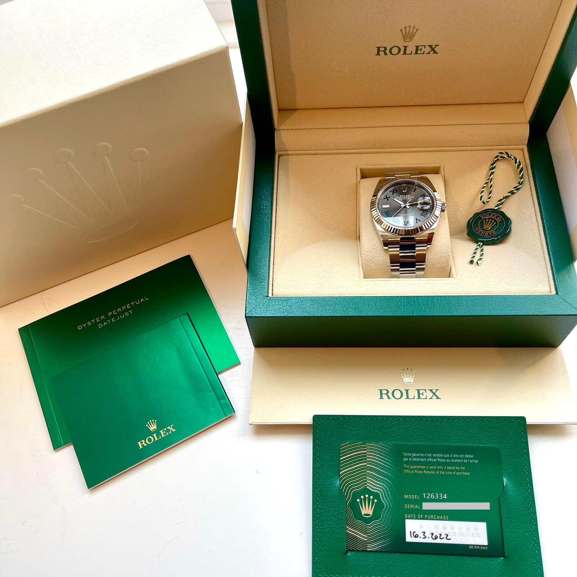 Datejust 41 Wimbledon (2022)