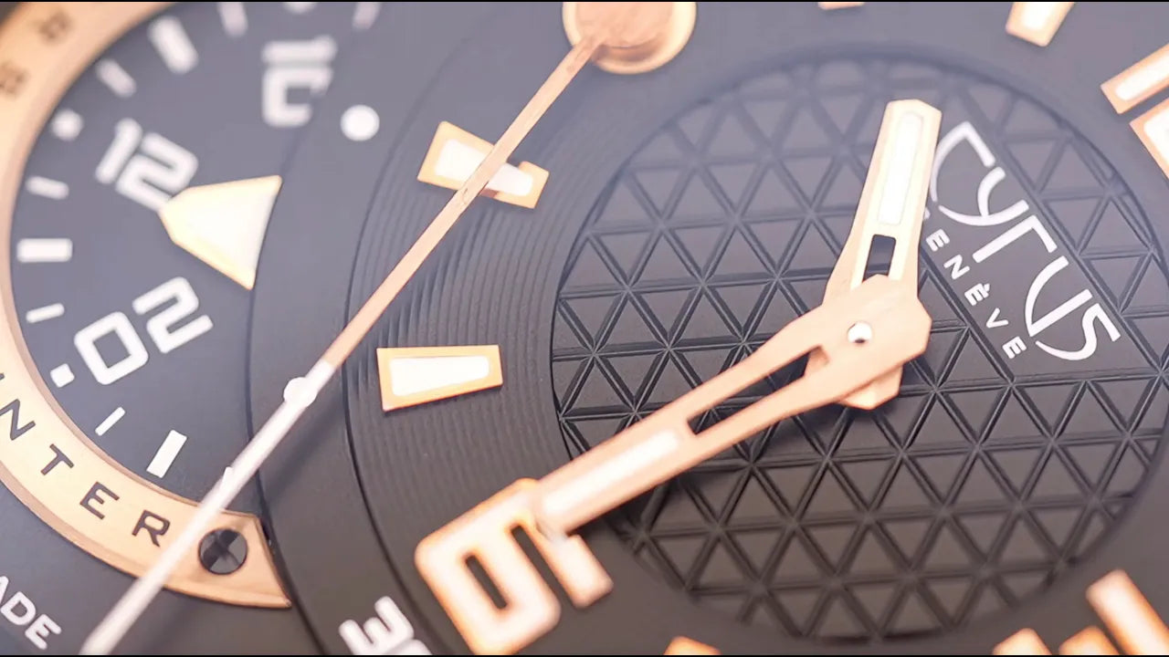 Cyrus Klepcys Chronograph Gold Limited Edition 1 of 25