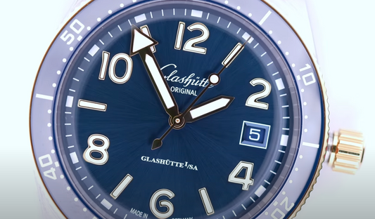 Glashütte Original SEAQ Bicolor Referenz 1-39-11-10-90-34
