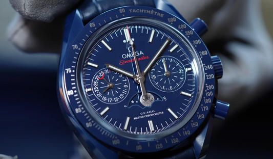 Omega Speedmaster Moonphase - Blue Side of the Moon