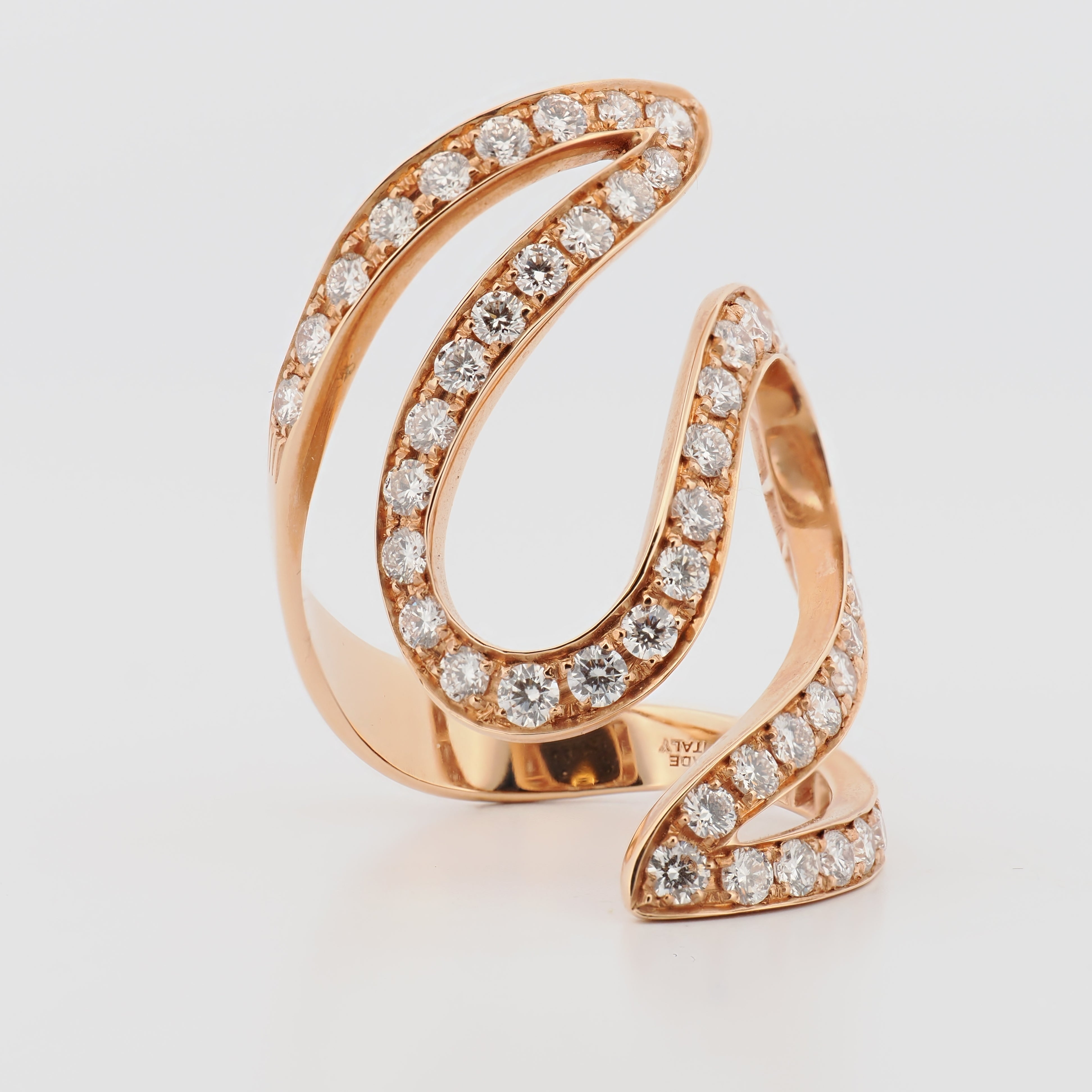 Dada Arrigoni Ring Roségold mit Brilanten