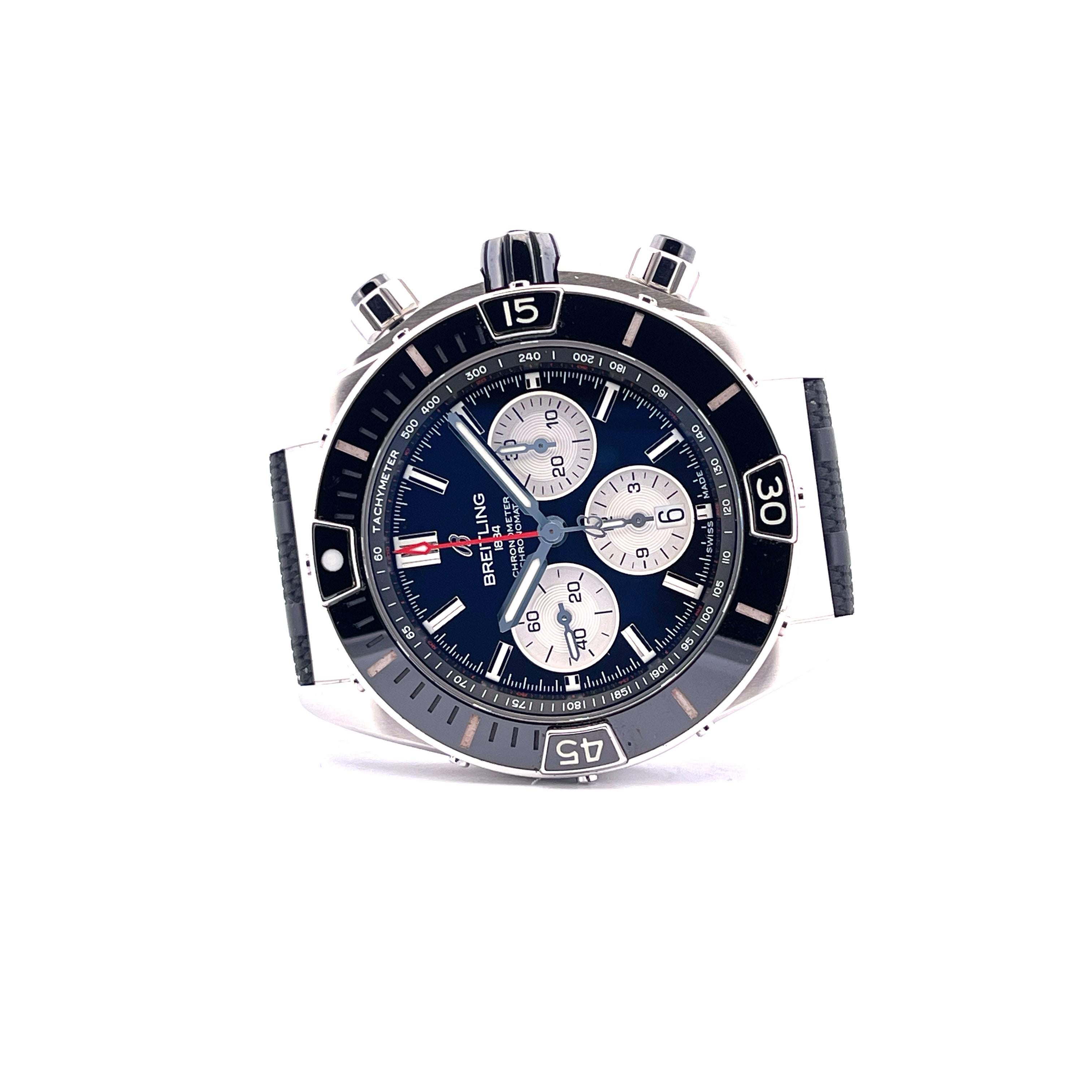 Super Chronomat B01 44 Black Dial / Full Set / -2021-