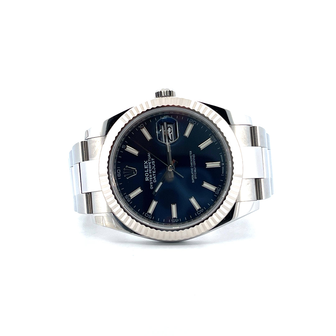 Datejust 41 Blue Dial / Oyster Band / Unworn (2021)
