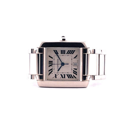 Tank Francaise Whitegold Automatic Ref. 2366 / Rare / Erstkaufrechnung -Deutschland 2001-