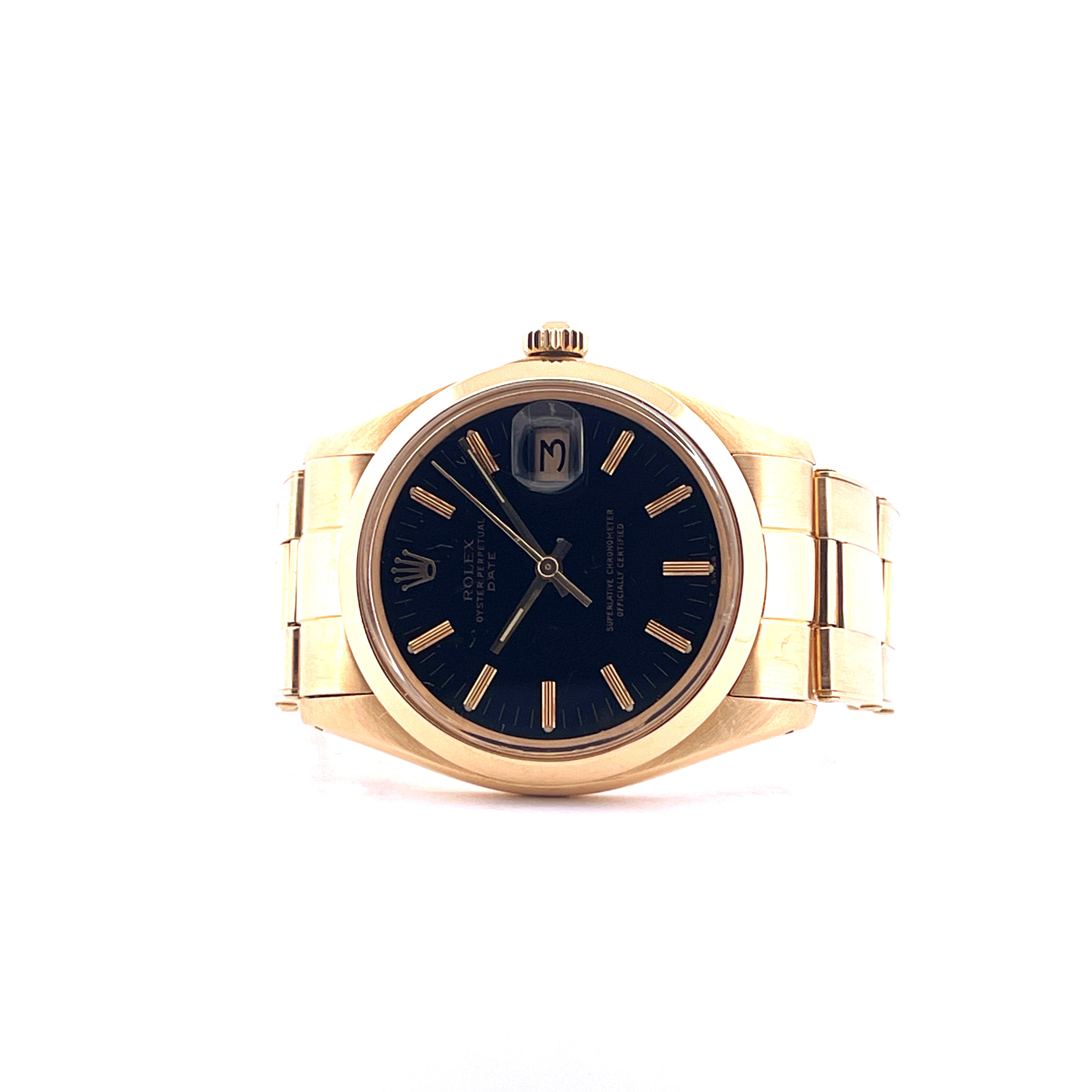 Rolex - Rolex Oyster Perpetual Date Gold (1983 / LC100) - Juwelier Spliedt