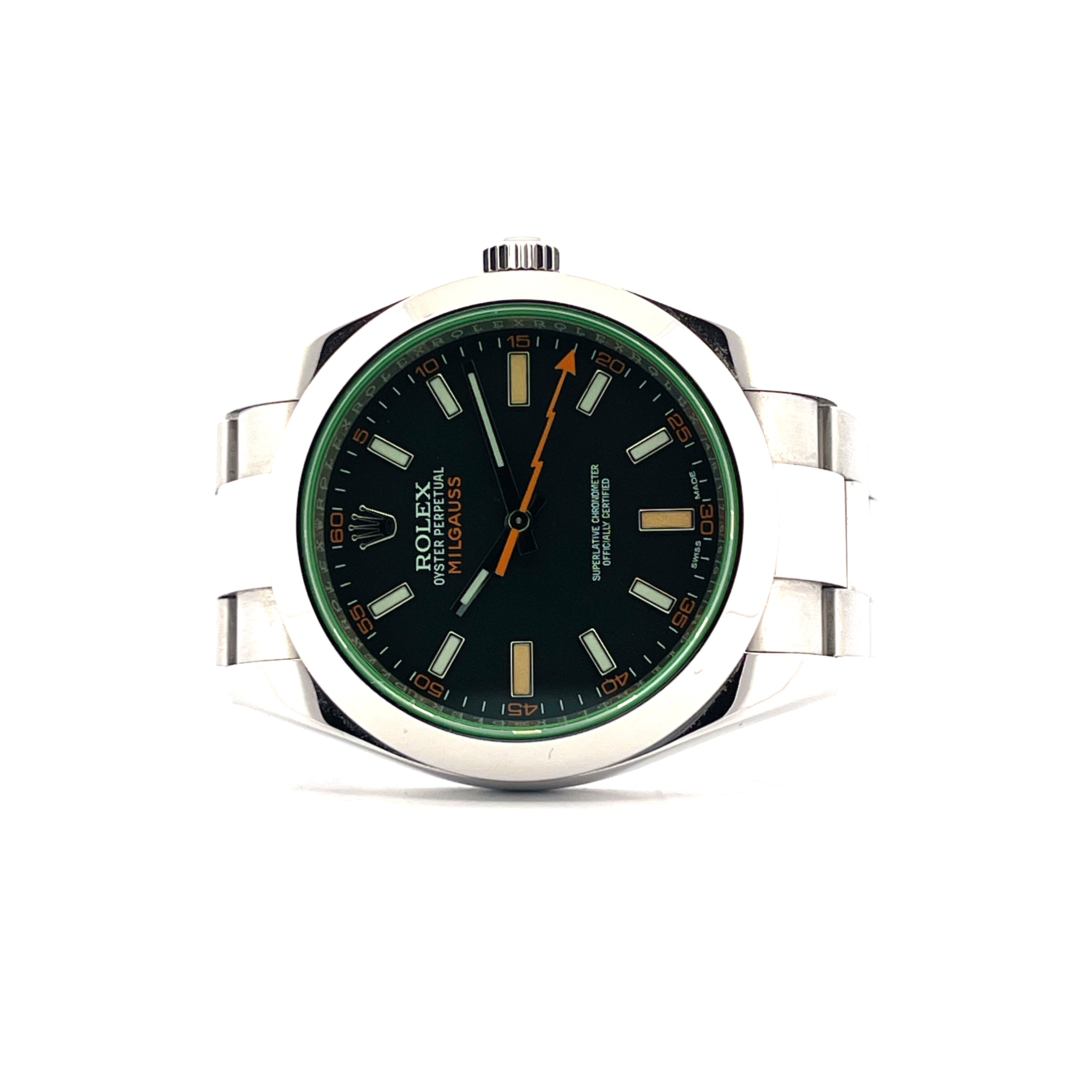 Milgauss 116400GV Box and Paper -2015- LC100