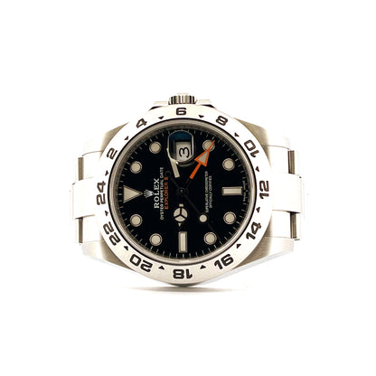 Rolex Explorer II Black 42mm / LC100 / Full Set / 2018