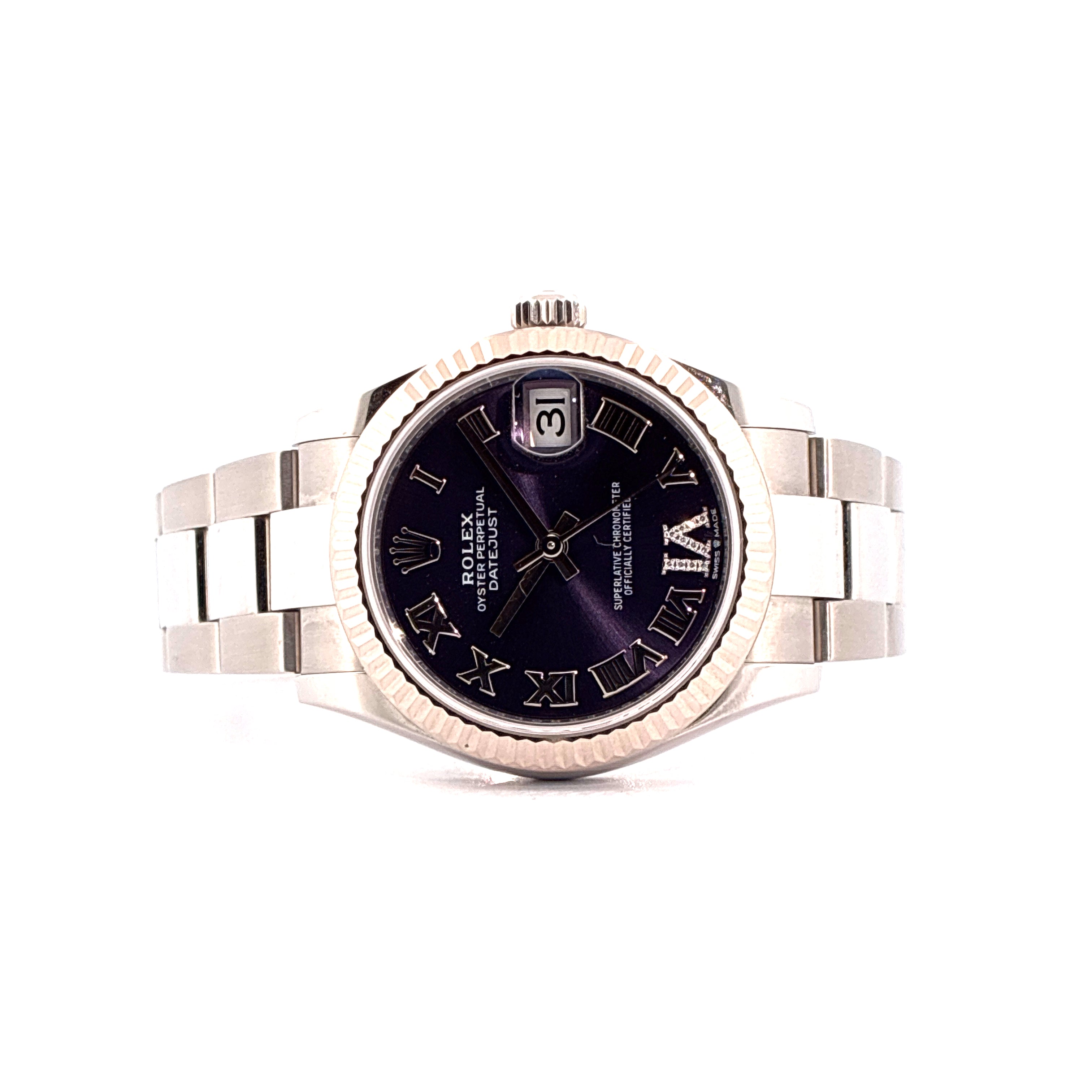 Lady Datejust / Purple Dial / Factory set / Full-Set / 2023
