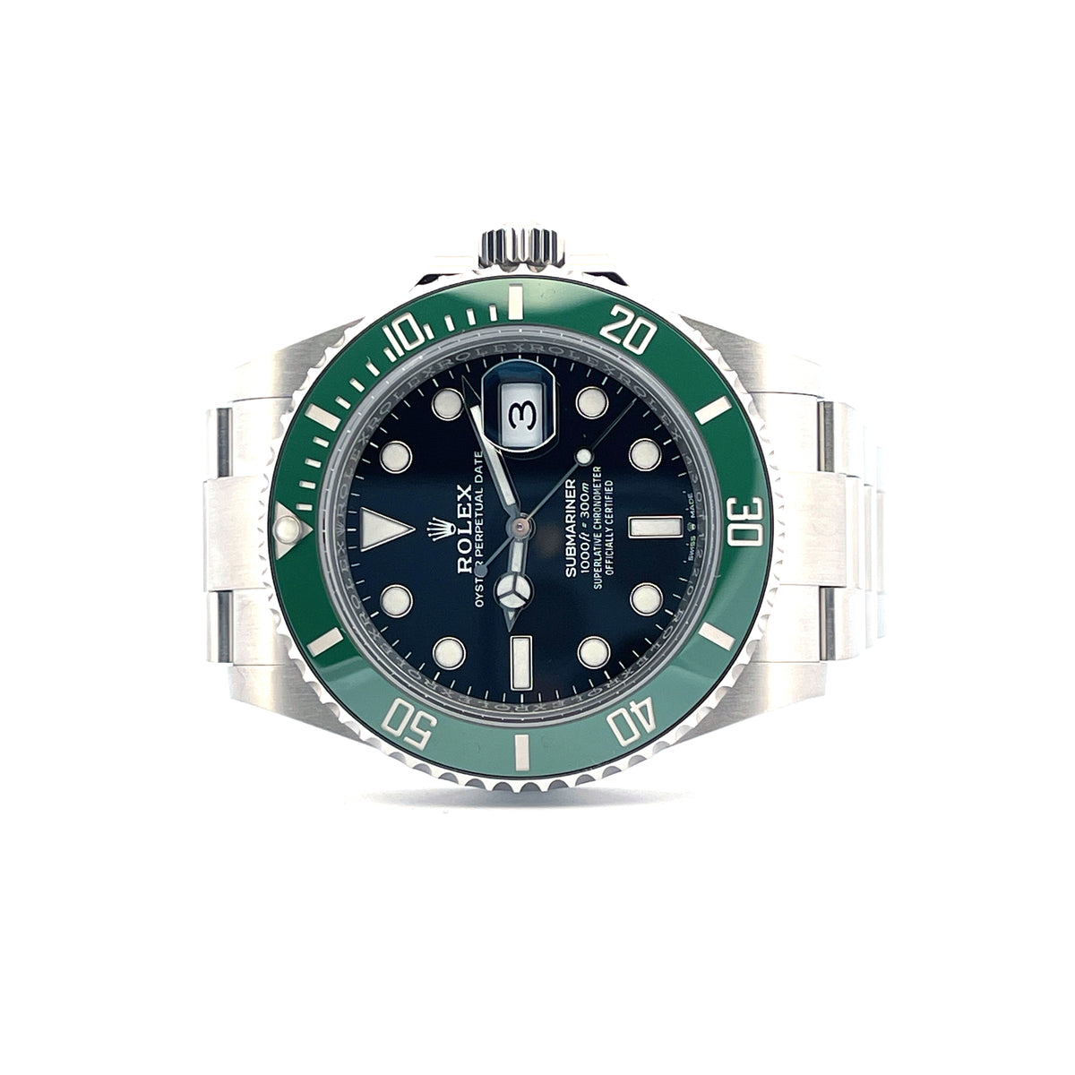 Submariner Date „Starbucks“ / very good condt. / Full links / Full-Set / 2023