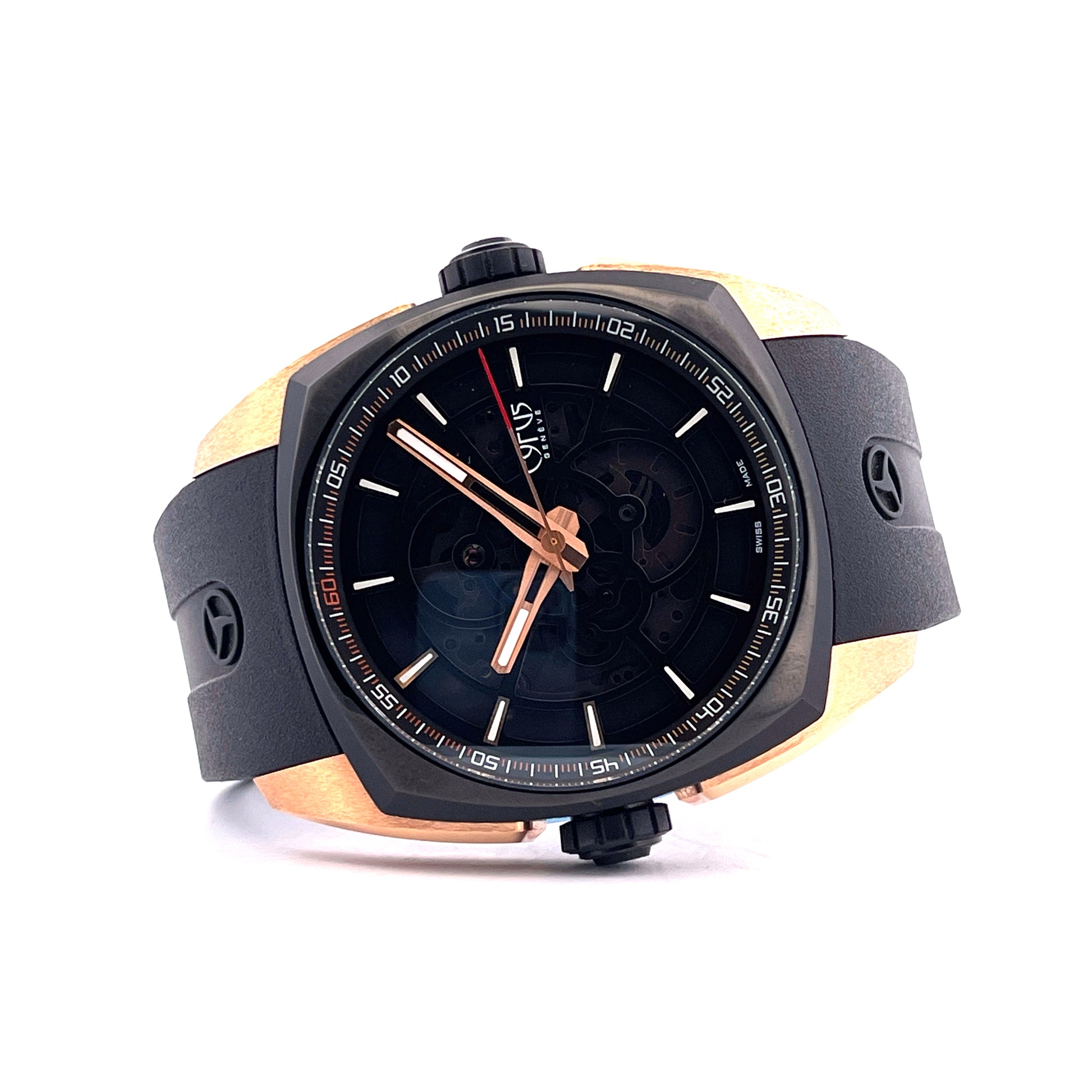 Cyrus - Klepcys Solo Tempo Roségold & black DLC steel Limited Edition 1 of 50 (New) - [product_sku]