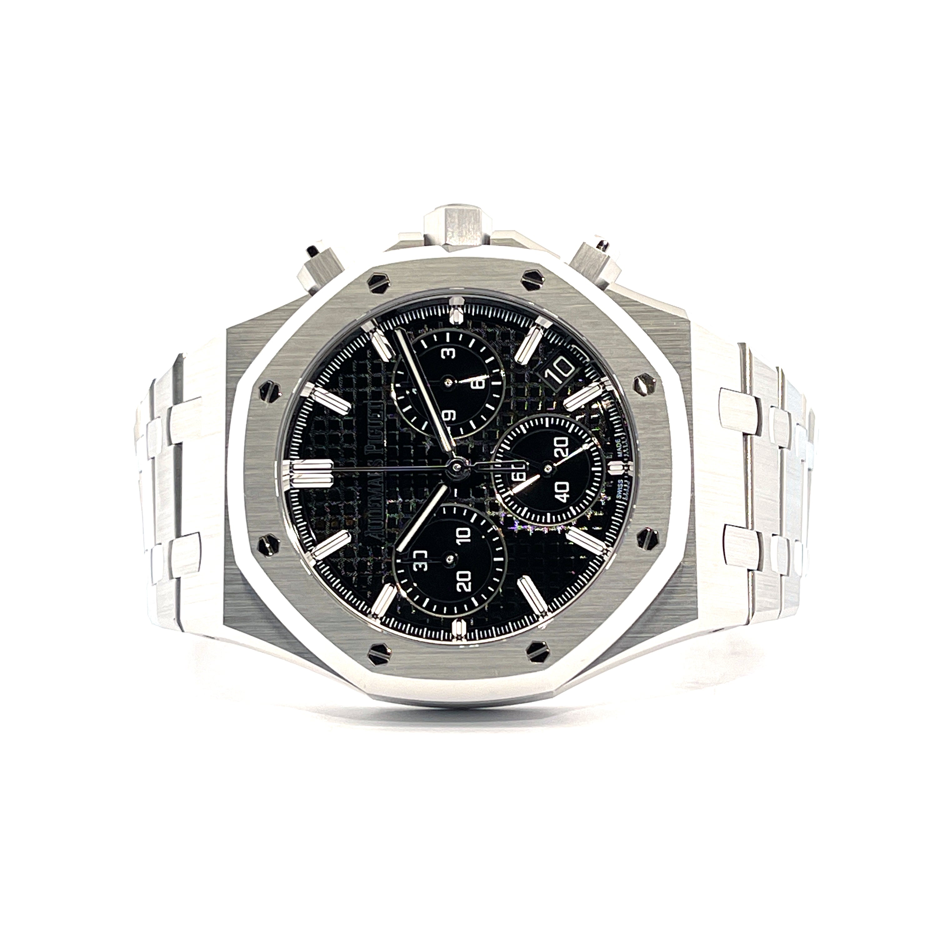 Royal Oak Selfwinding Chronograph 41mm Black / UNWORN / Premium Full Set / Germany 2024