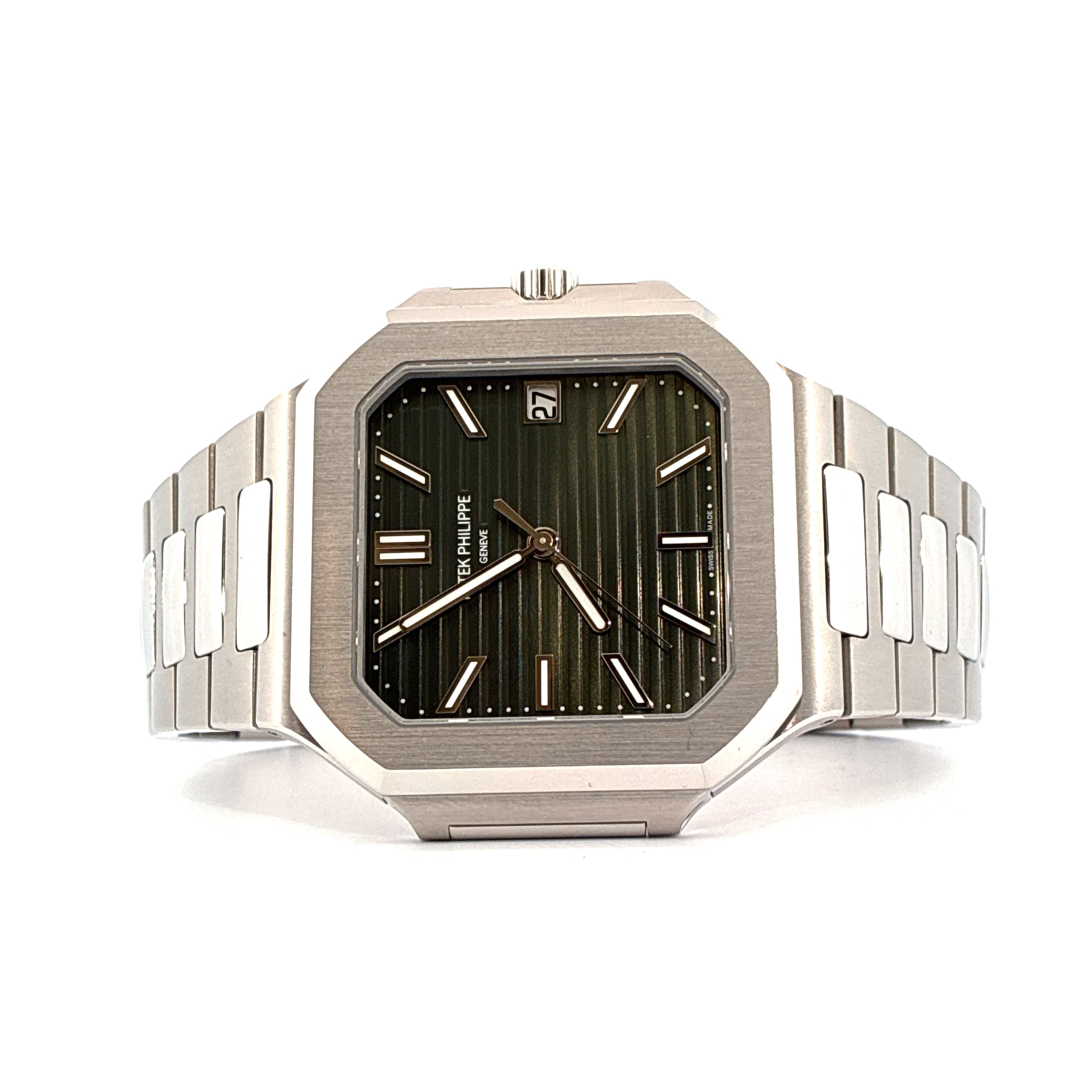 Cubitus / very good condt. / all links / Green Dial / Full-Set / 2024