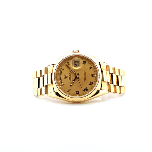 Rolex Day-Date 36mm Gelbgold / Service 2022 (1982)
