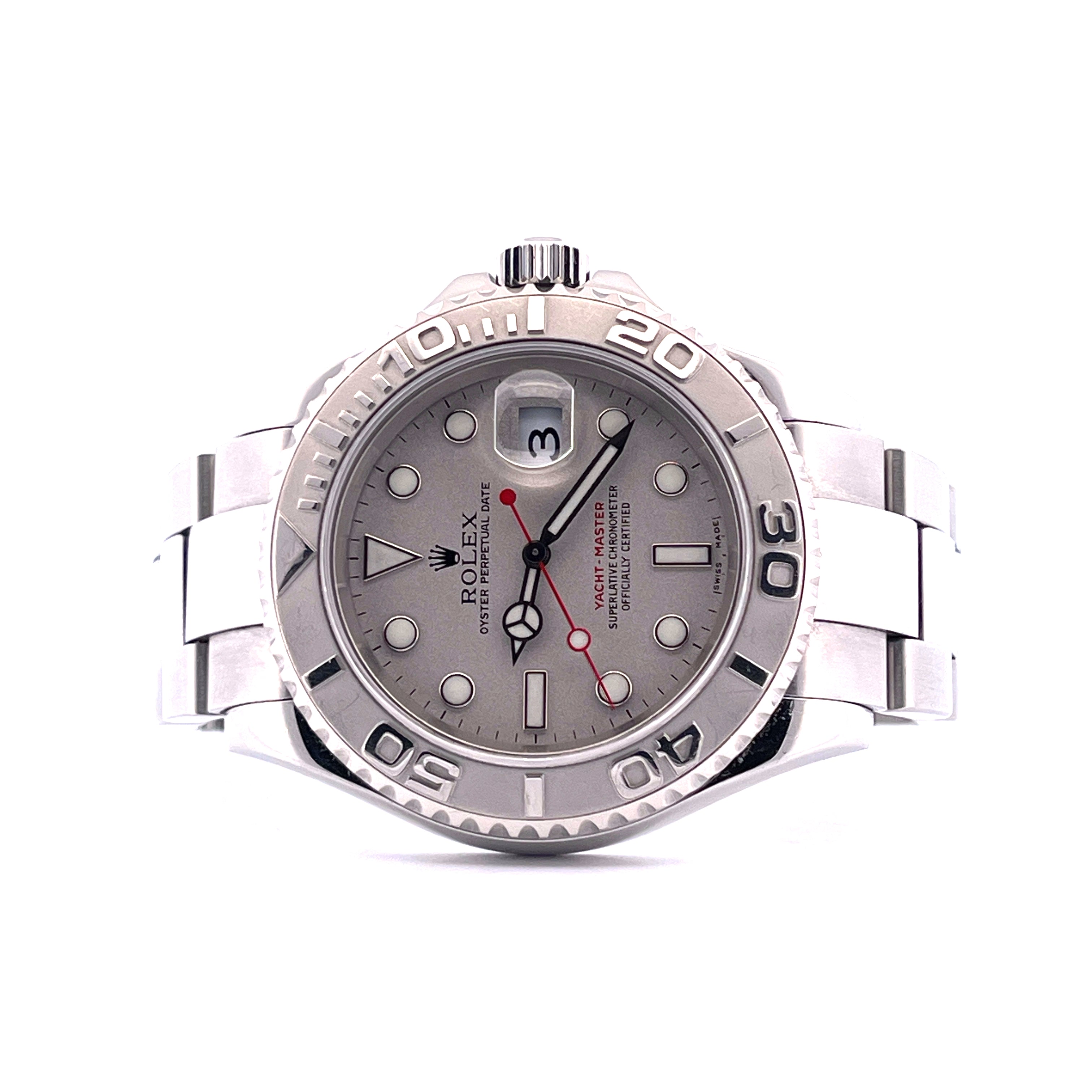 Rolex - Yacht-Master 40 - Platin Dial / Full Set / LC100 -2000- - [product_sku]