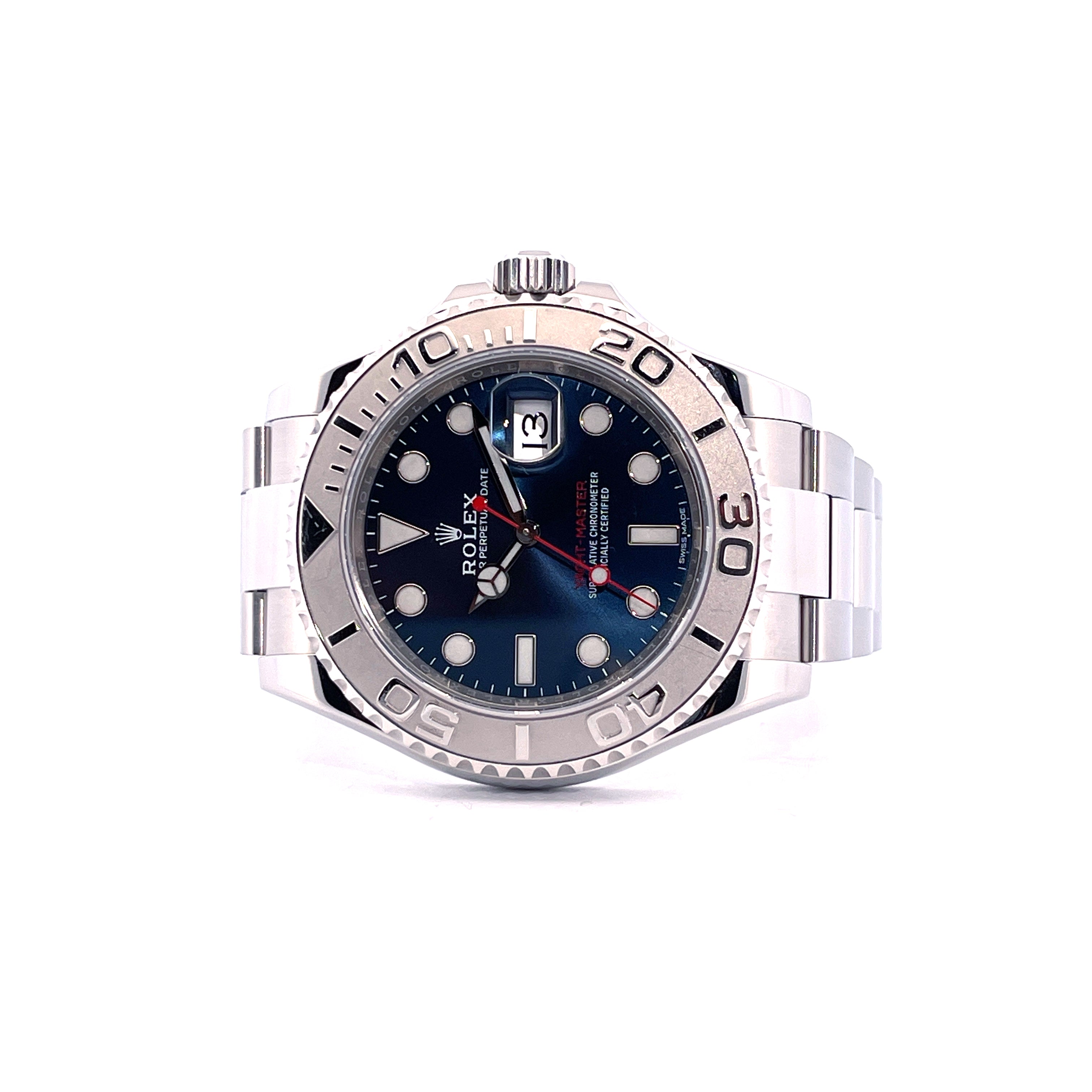 Yacht-Master 40 Blue Dial Ref. 116622 / Box and Paper / LC100 / 2017