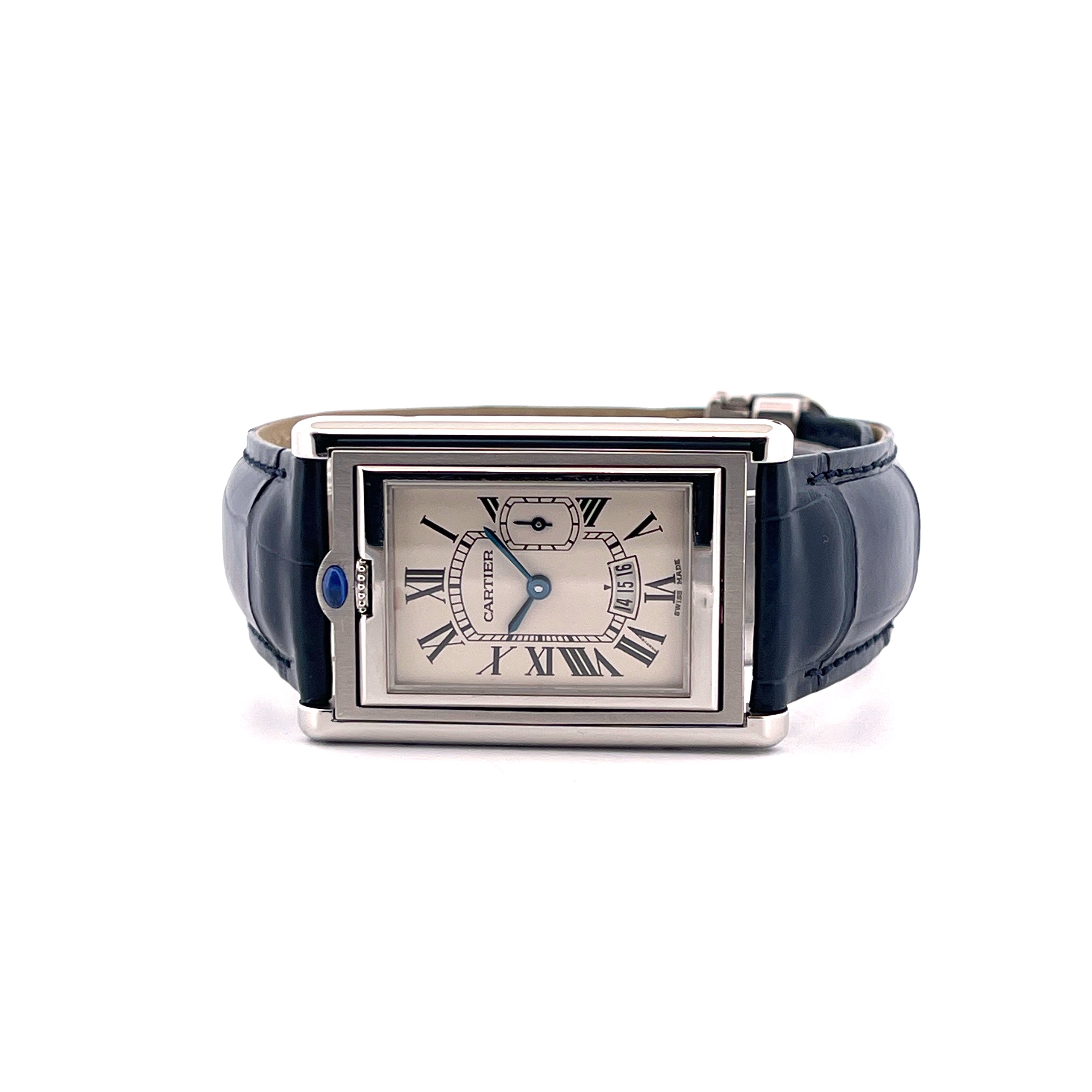 Cartier - Tank Basculante / Full Set / Service Cartier 2024 / very good Condition / 1999 - [product_sku]