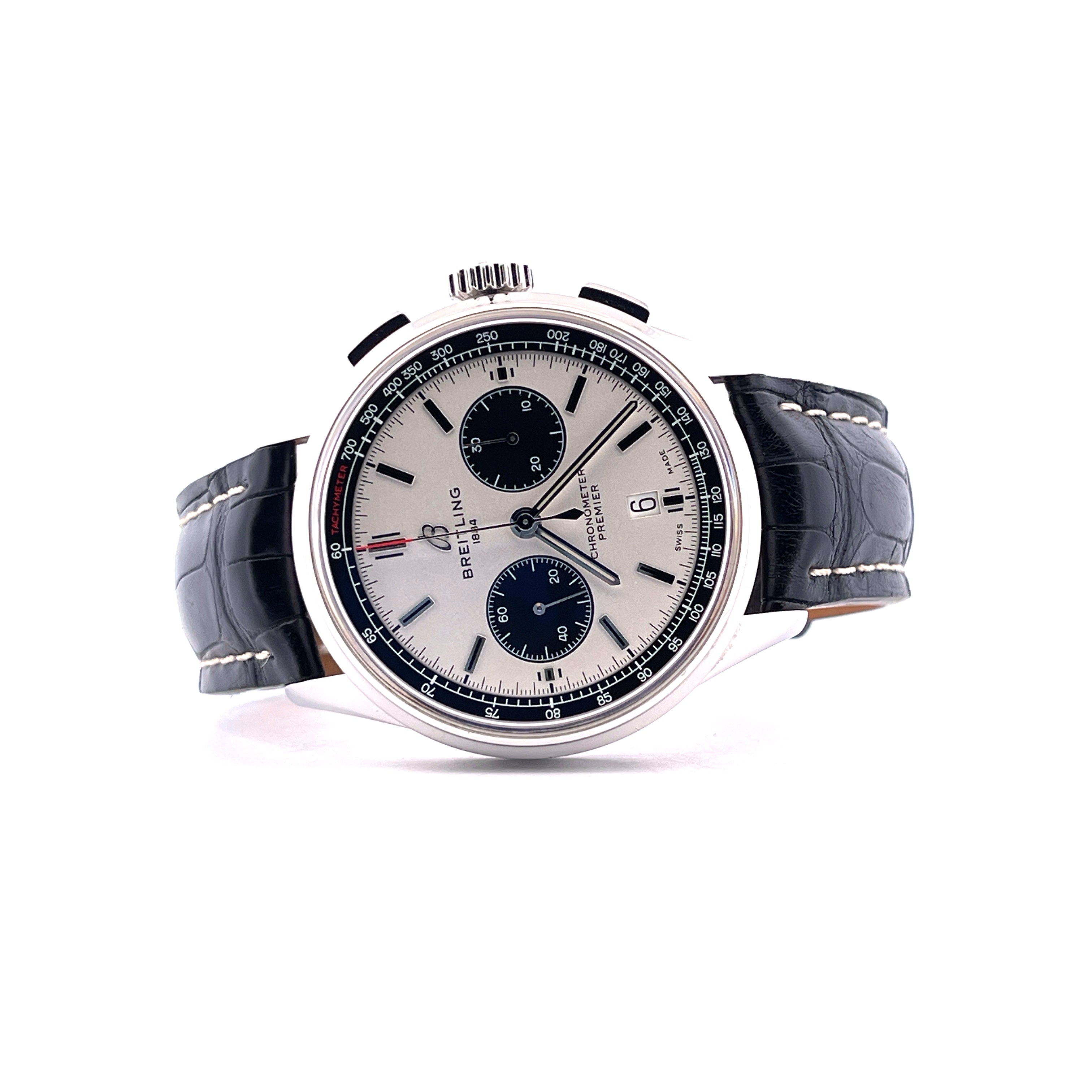 Premier B01 Chronograph 42 Panda / Full Set / 2020