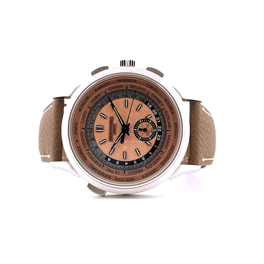 Patek Philippe - Patek Philippe World Time Chrono Flyback Salmon - [product_sku]