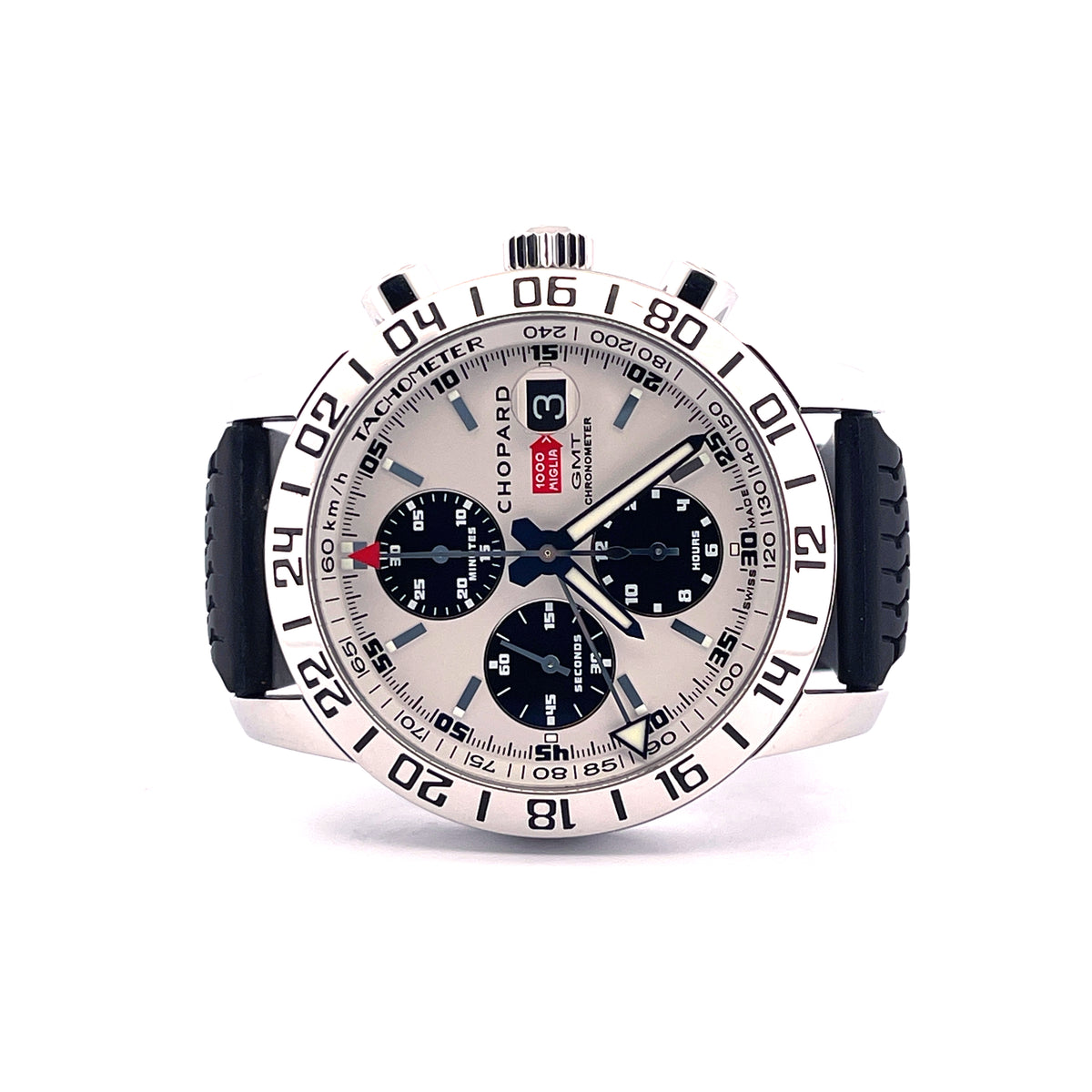 Mille Miglia Silver Dial / Box included / good Condition / ca. 2006