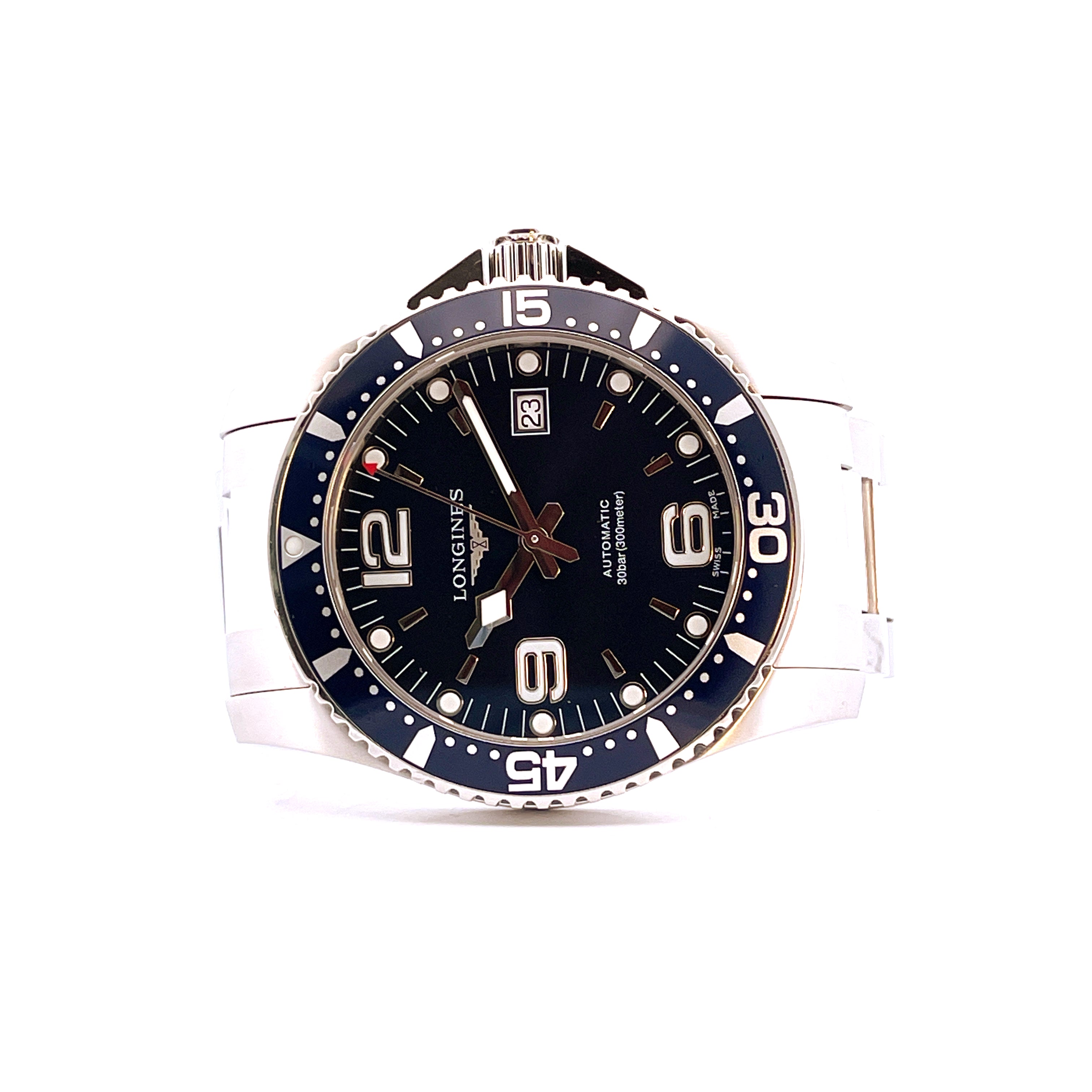 Longines - Longines Automatic Hydroconquest Blue (inkl. Kautschuk) - Juwelier Spliedt