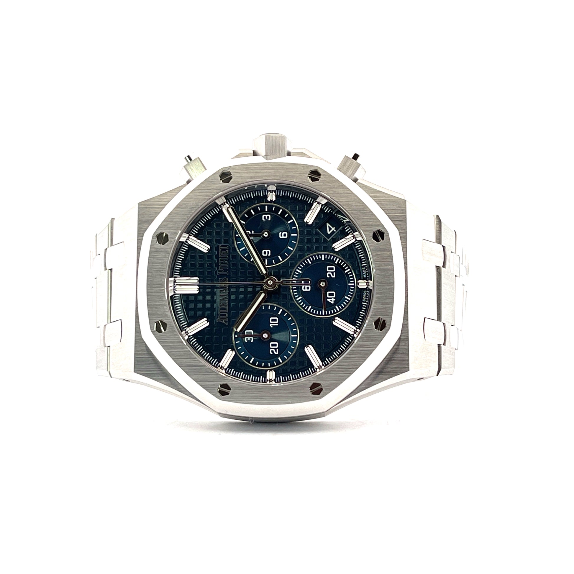 Audemars Piguet - Audemars Piguet Royal Oak Chronograph Blue 2024 - Juwelier Spliedt