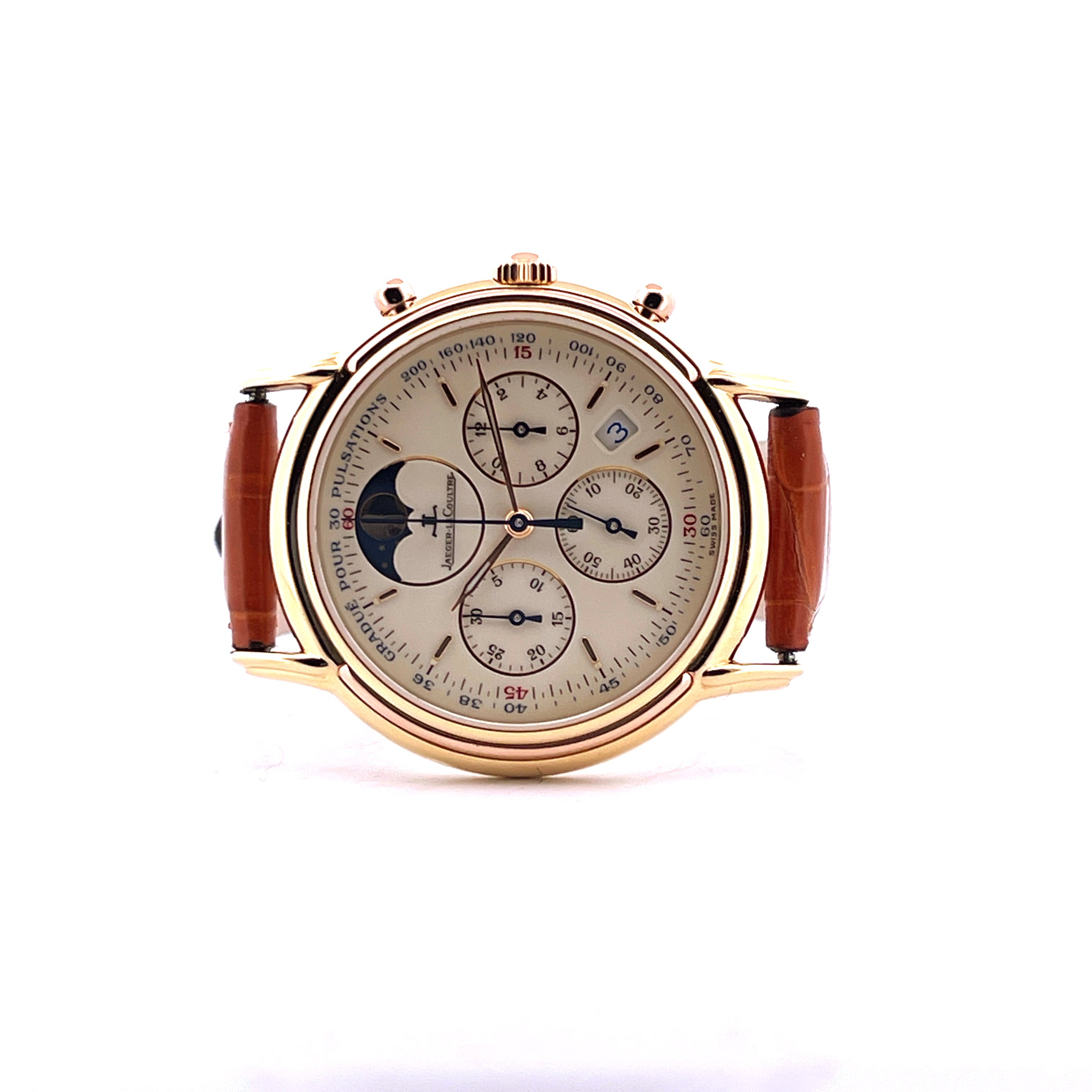 Jaeger LeCoultre - Jaeger LeCoultre Jaeger-LeCoultre Odysseus Chronograph Moonphase Yellowgold - Juwelier Spliedt