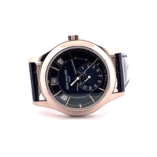 Patek Philippe Annual Calendar 205G-013 / Large Patek Service 2025 & Invoice / Full-Set / New-Strap / 2025 – 