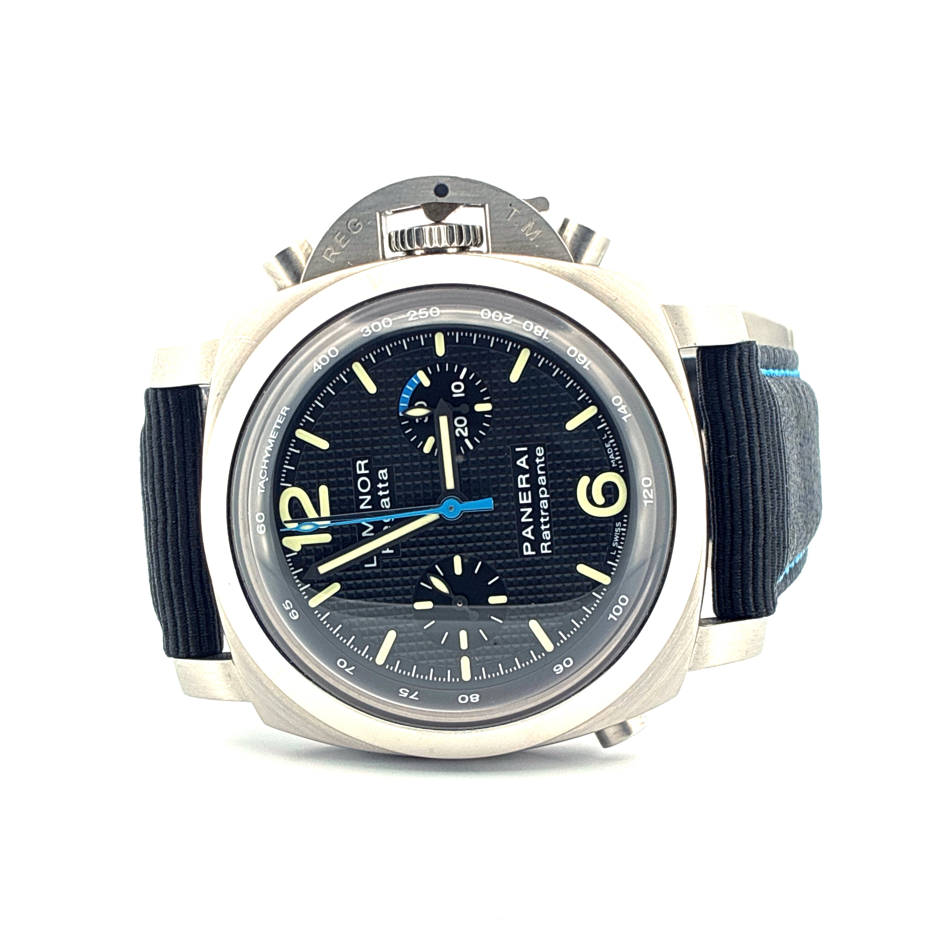 Luminor 1950 Regatta Rattrapante Limited Edition / 3 Straps / New Clasp / Full-Set / 2007