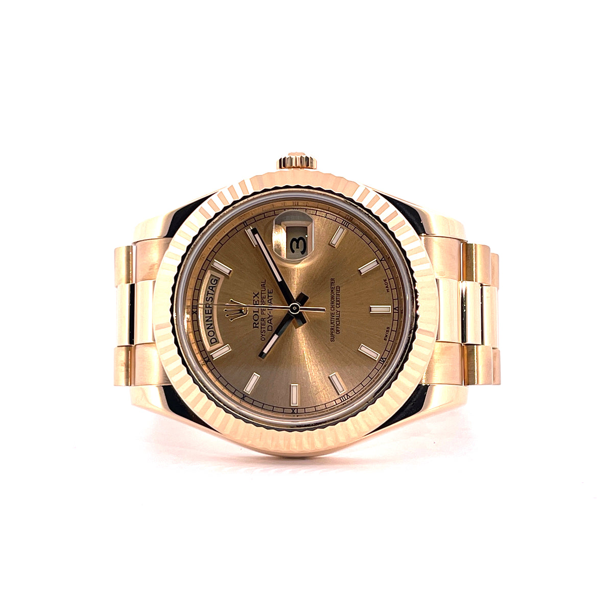 Day-Date II Gold Dial 218238 / Full Set / 2012