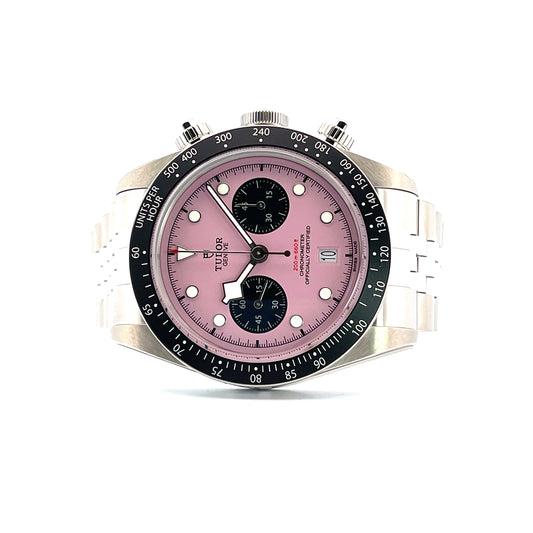 Tudor - Tudor Black Bay Chrono Pink Inter Miami - Juwelier Spliedt