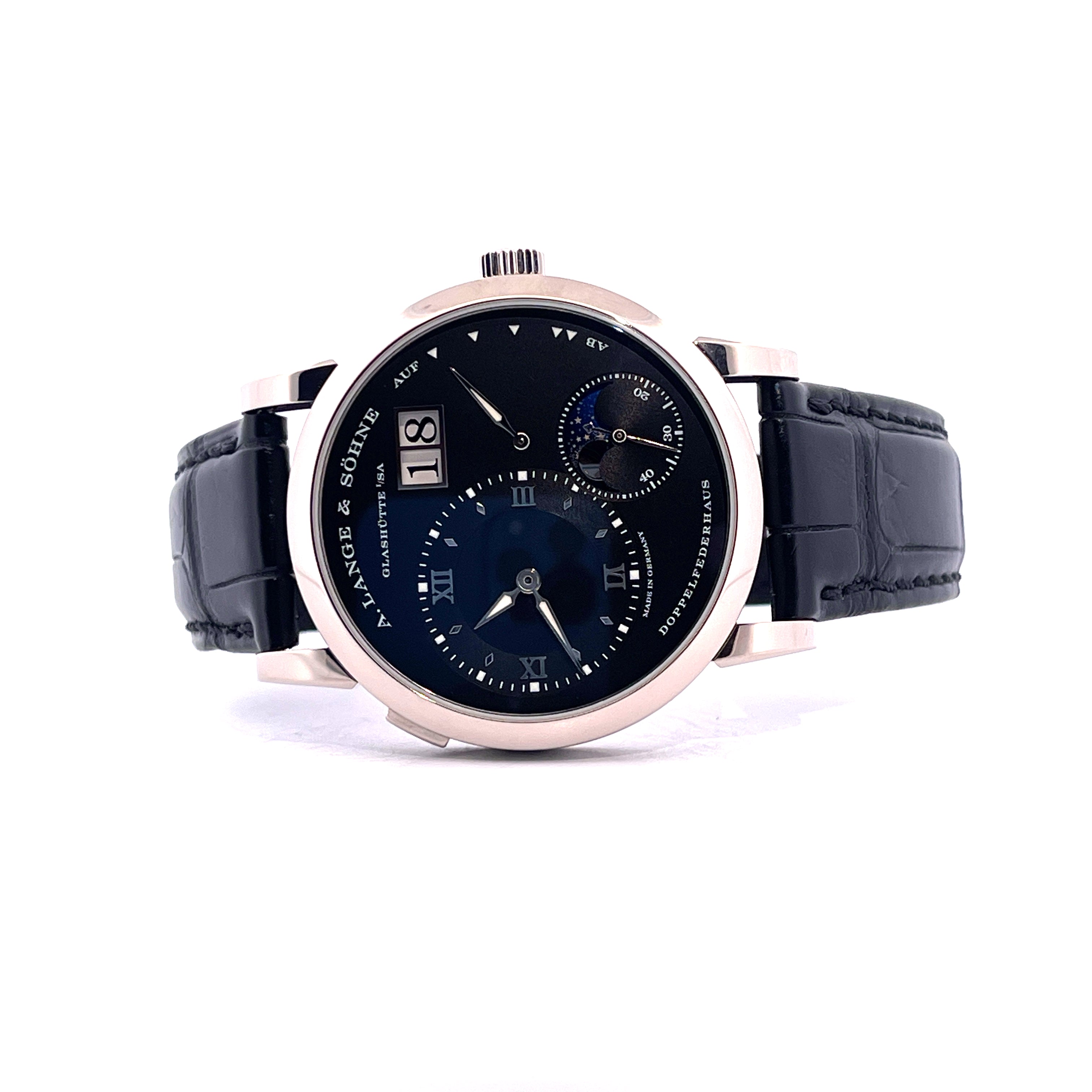 Lange 1 Moon Phase Whitegold / premium Condition / Full Set -2019-