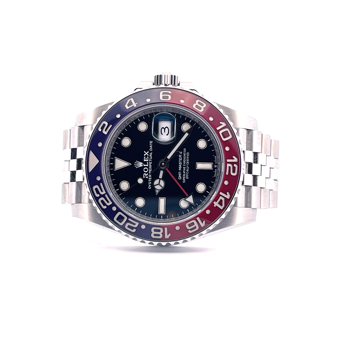 GMT-Master II Pepsi 126710BLRO Mark 1 / Full Set / LC100 / Invoice / 2019