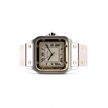 Cartier - Santos Galbée Large Model 29 x 41 Quarz / Full Set / Unpolished -1999 (Germany)- - [product_sku]