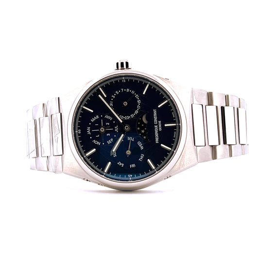 Frederique Constant Highlife Perpetual Calendar Manufacture Automatique Blue (New)