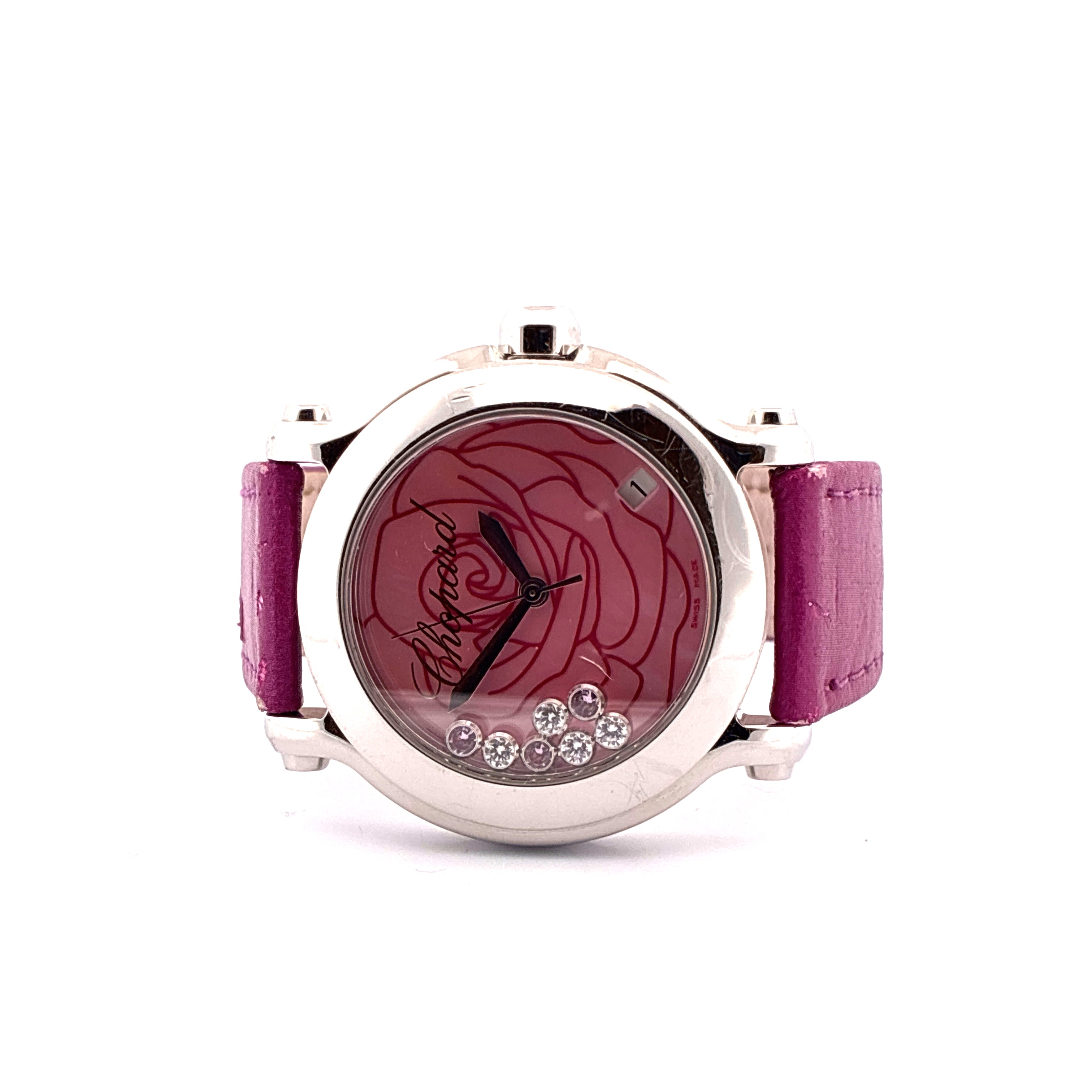 Happy Sport / La Vie En Rose / Quartz 36mm / Pink MOP Dial / Chopard Certificate of authenticity / Retail EUR 7.690,00