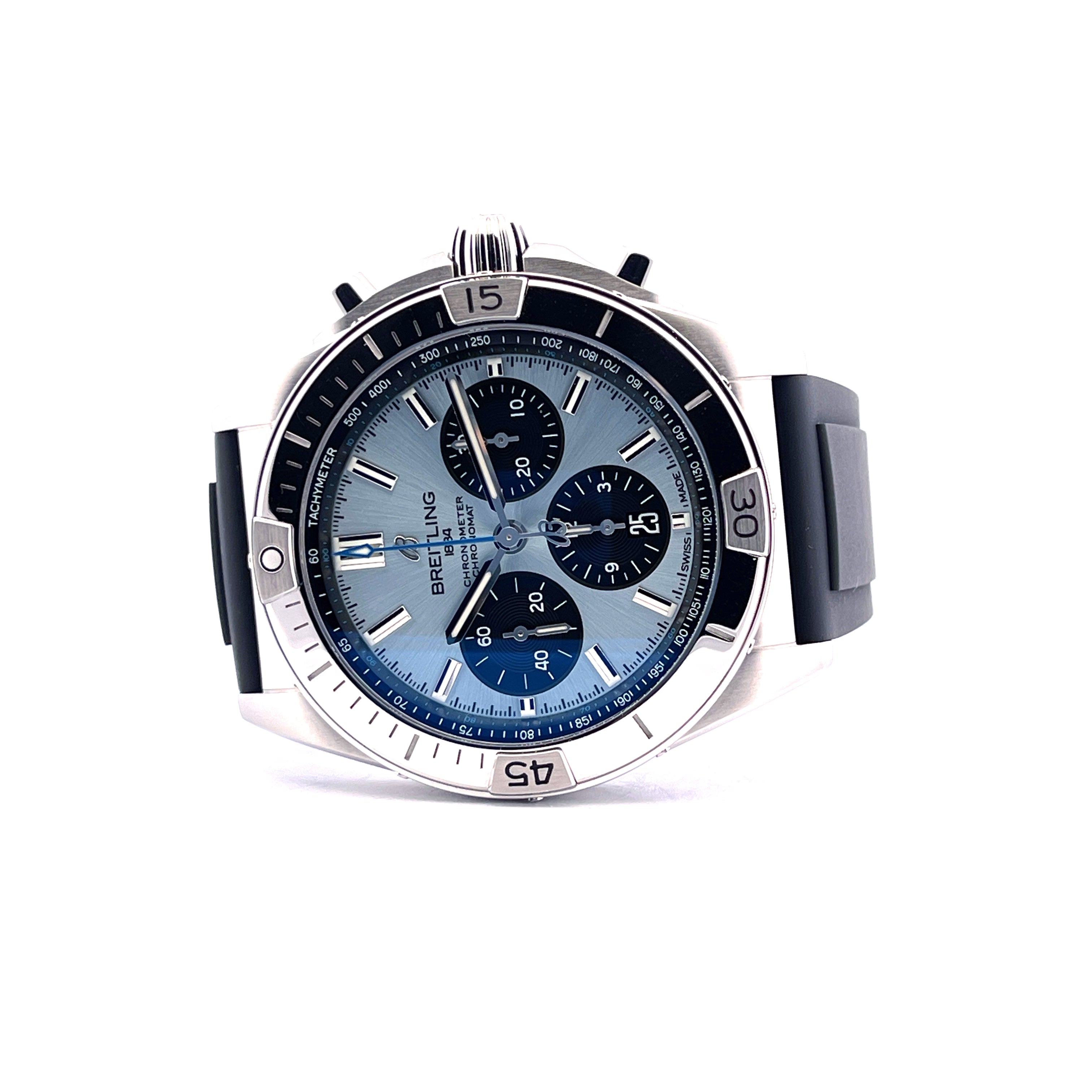 Breitling - Chronomat B01 42 Ice blue / Box and Card / premium Condition / 2023 - [product_sku]