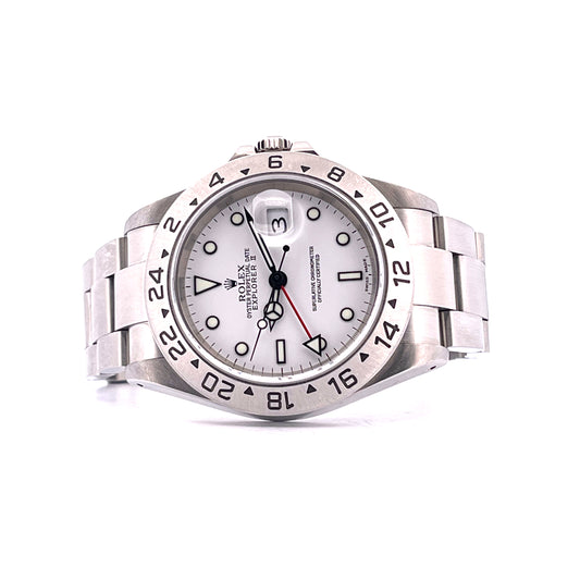 Explorer II Polar White 16570 (2002) / Full Set / LC100 -2002