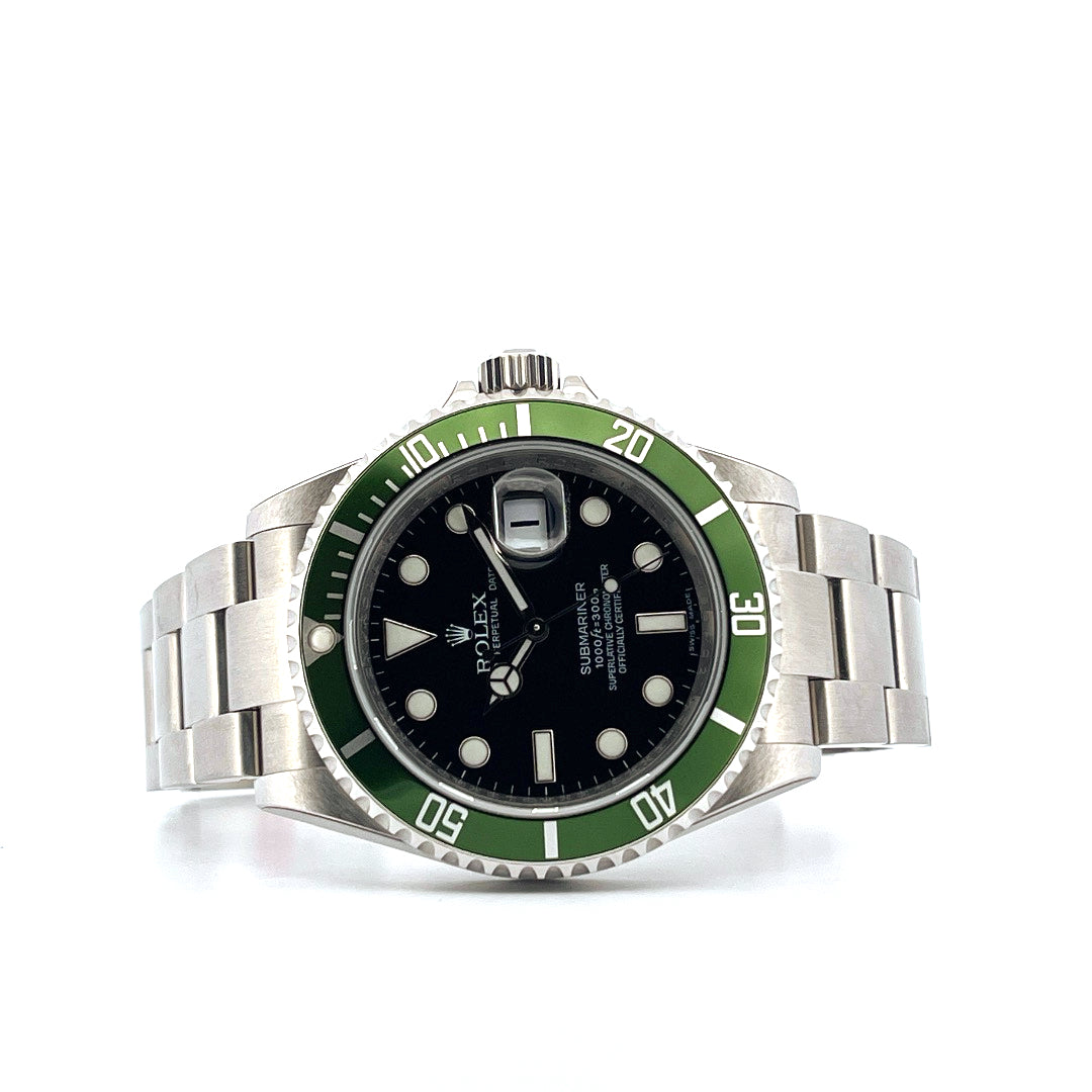 "Kermit" Submariner Date FULL STICKER LIKE NEW(2010)
