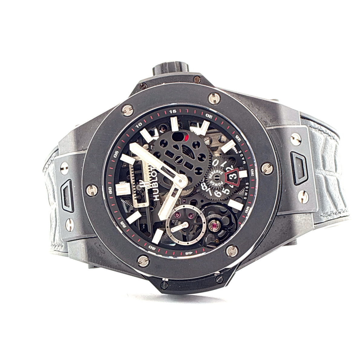 Big Bang Meca-10 / very good condt. / Rainbow strap / 10 days power reserve / skeleton / E-Warranty / 2nd Rainbow strap