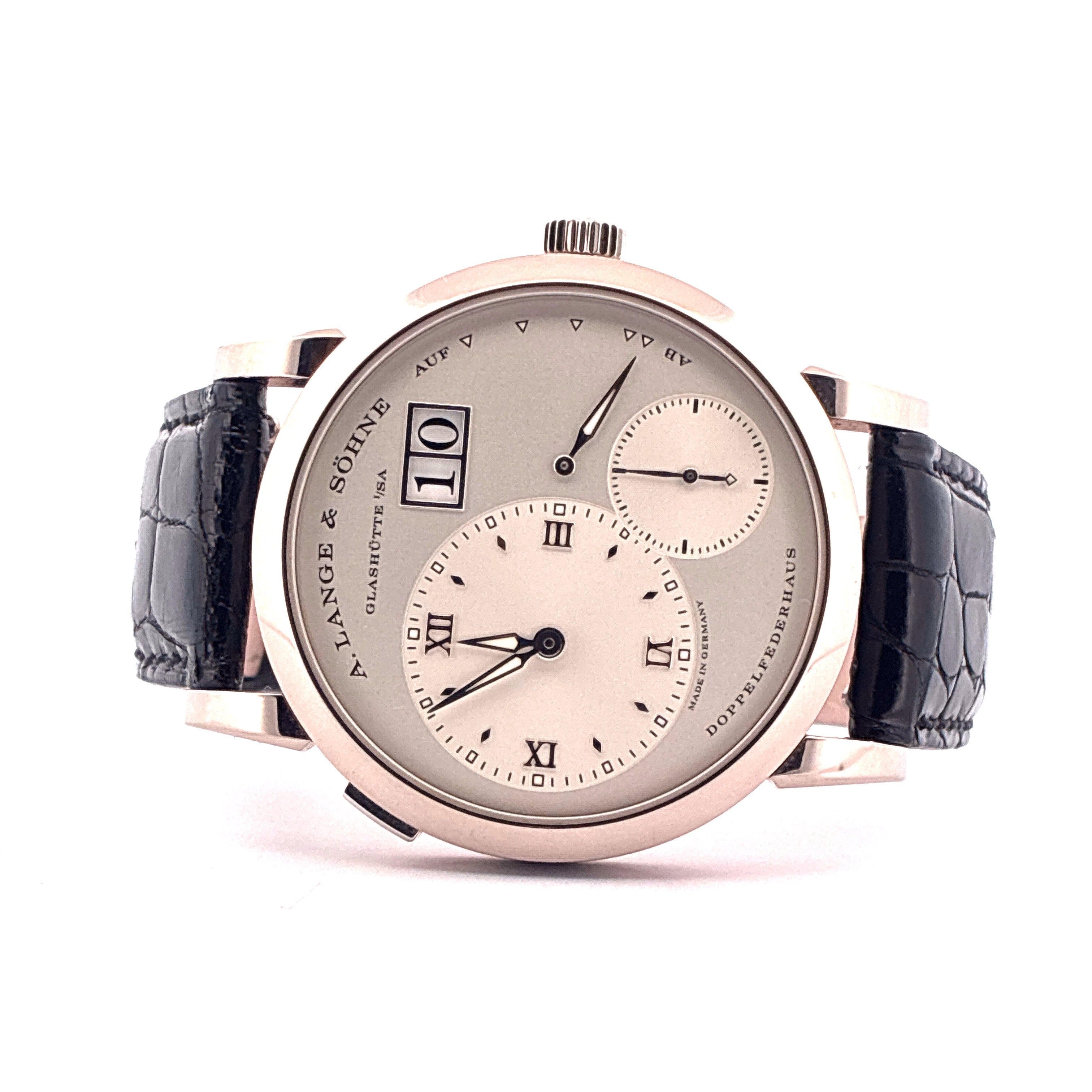Lange 1 / Weißgold / addtional straps (2016)