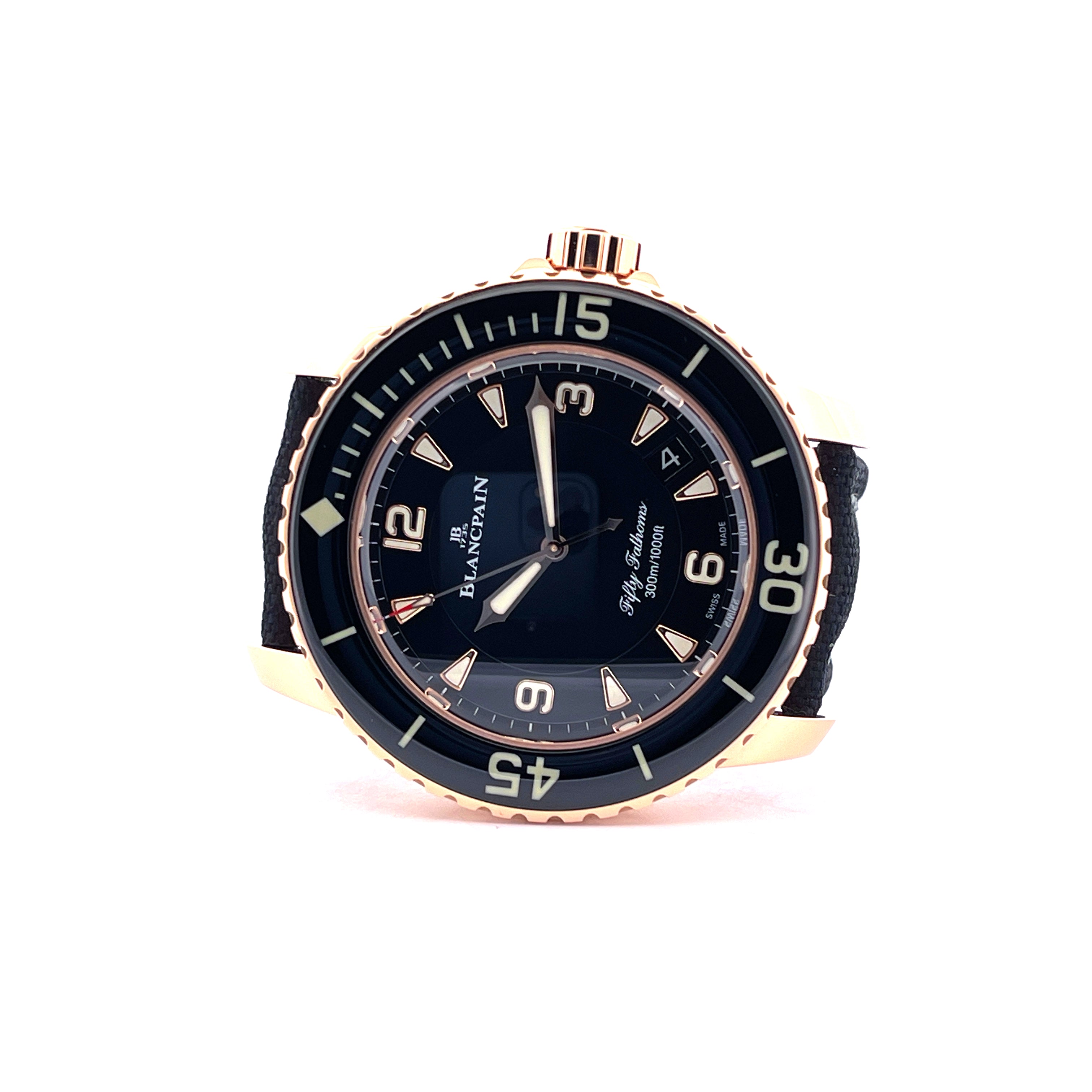 Blancpain - Fifty Fathoms Automatique Roségold / Full Set / pretty Condition / 2025 - [product_sku]