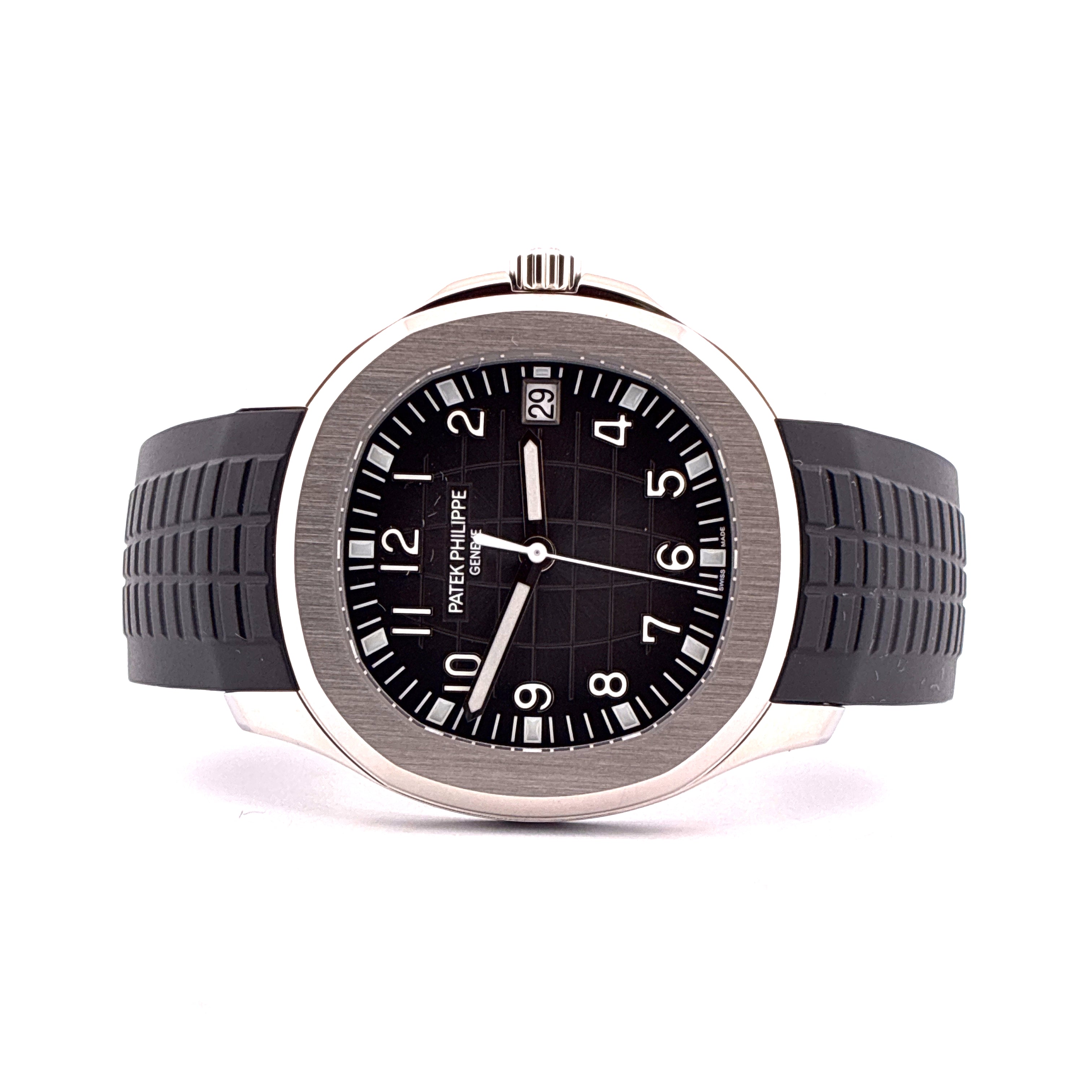 Aquanaut / Stainless steel / Rubber Strap / Stickers / Like New / Black Dial / Full-Set 2025